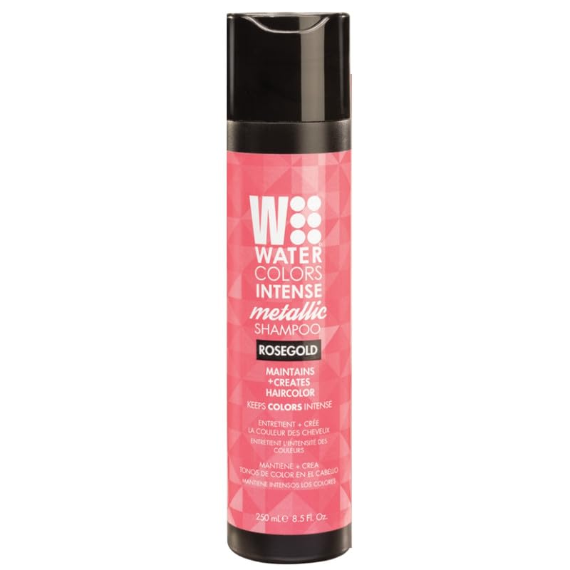 Foto 2 pulgar | Champú Watercolors Intense Metallic Rose Gold 250 Ml - Venta Internacional.