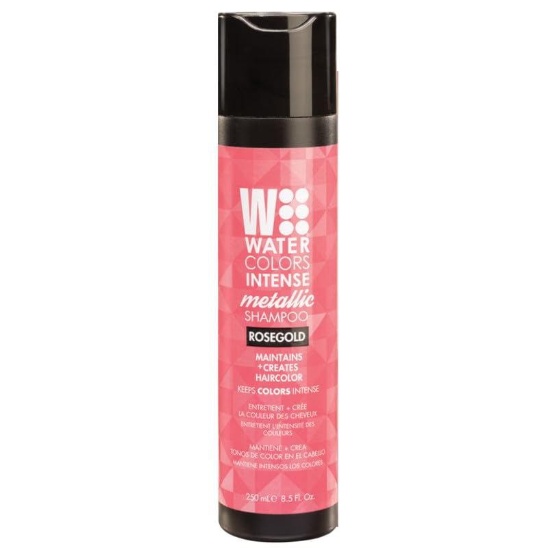 Champú Watercolors Intense Metallic Rose Gold 250 Ml - Venta Internacional.