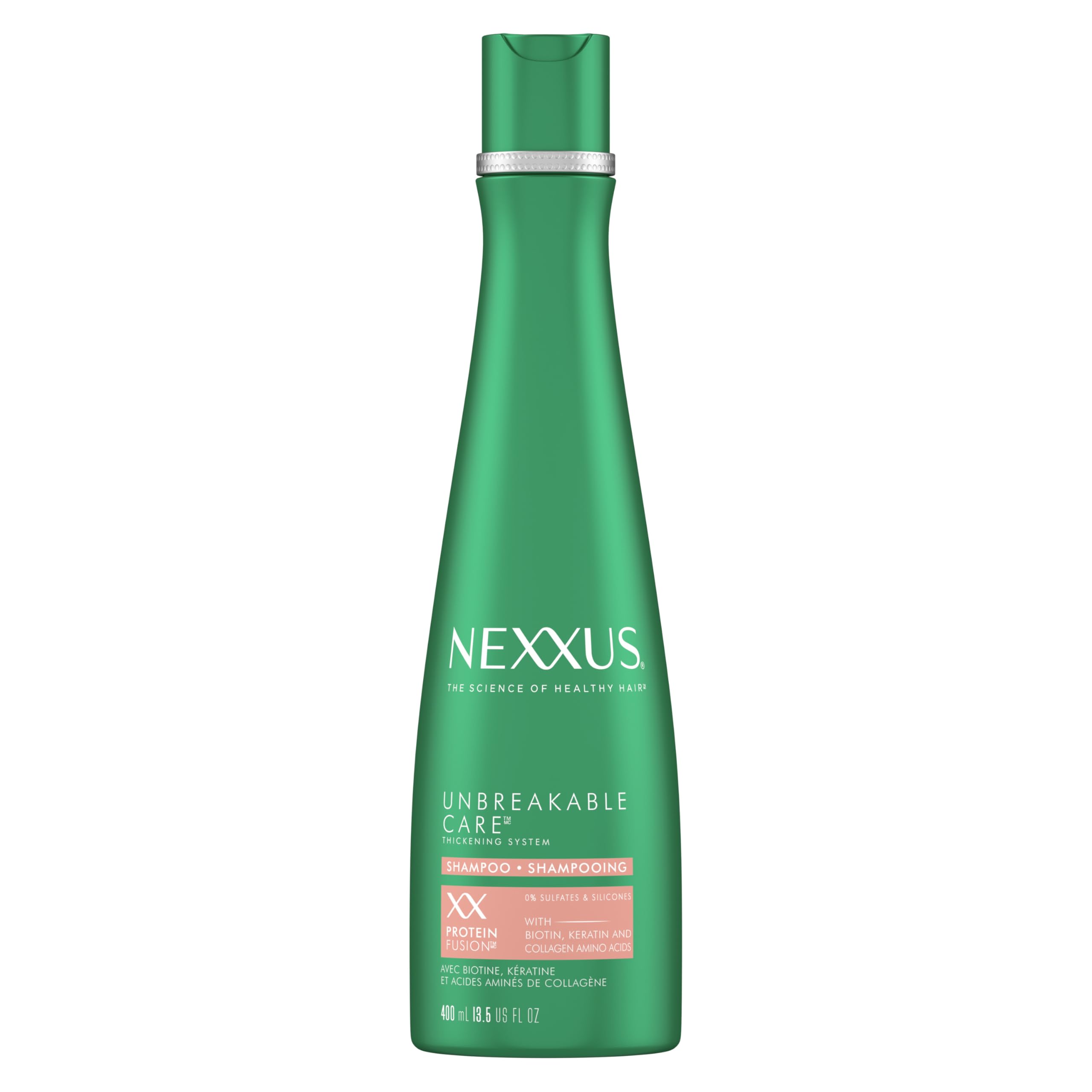 Champú Nexxus Unbreakable Care Anti-rotura, 400 Ml, Sin Sulfatos - Venta Internacional.