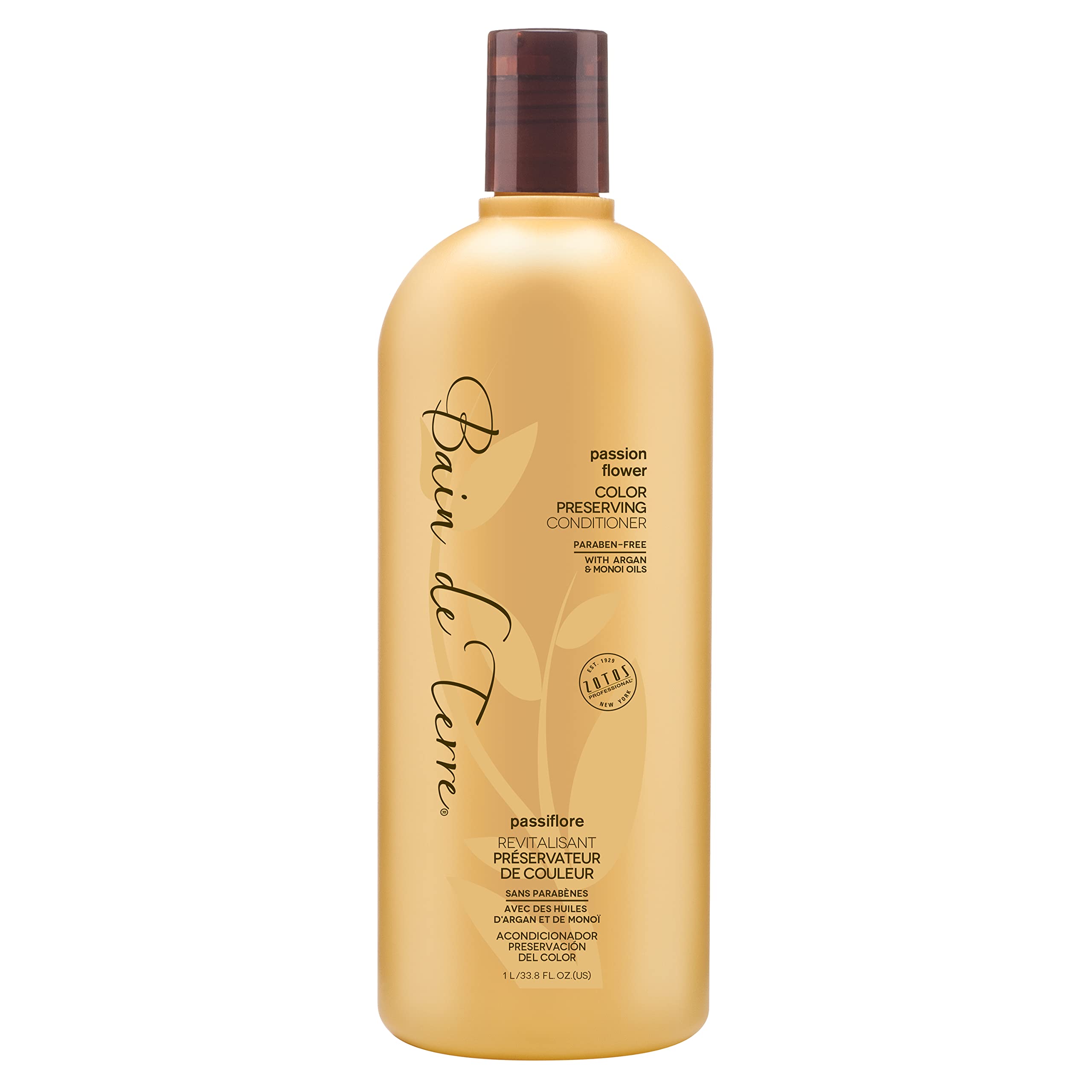 Foto 2 pulgar | Acondicionador Bain De Terre Para Conservar El Color, 1 Litro, Pasiflora - Venta Internacional.