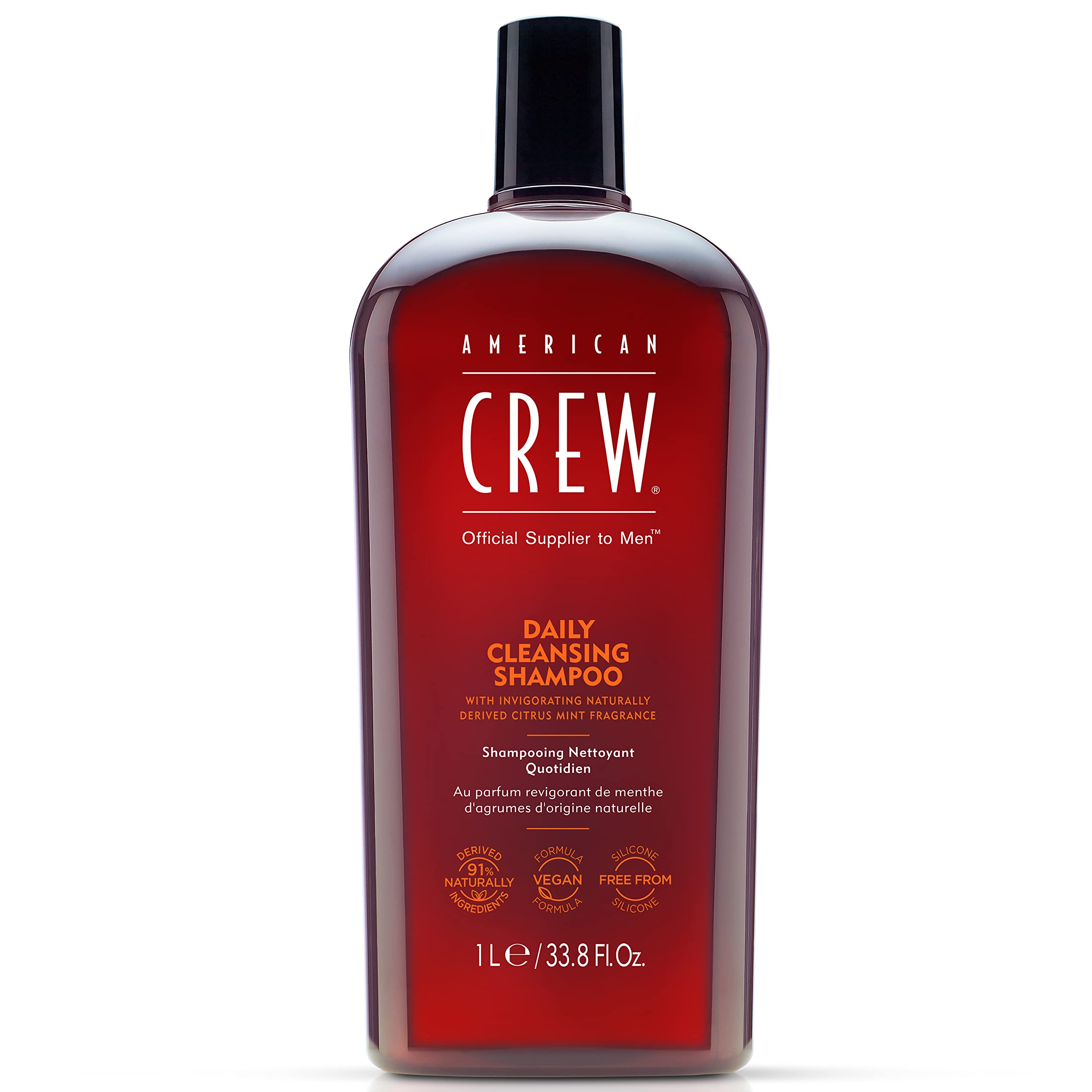 Foto 2 pulgar | Shampoo American Crew Limpiador Diario Para Hombres, 1 Litro, Vegano - Venta Internacional.