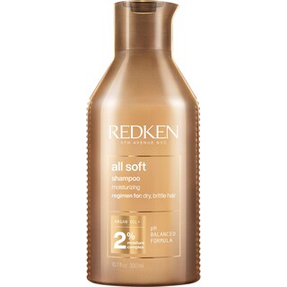Foto 1 | Champú Redken All Soft Con Aceite De Argán, Tamaño De Viaje, 300 Ml - Venta Internacional.