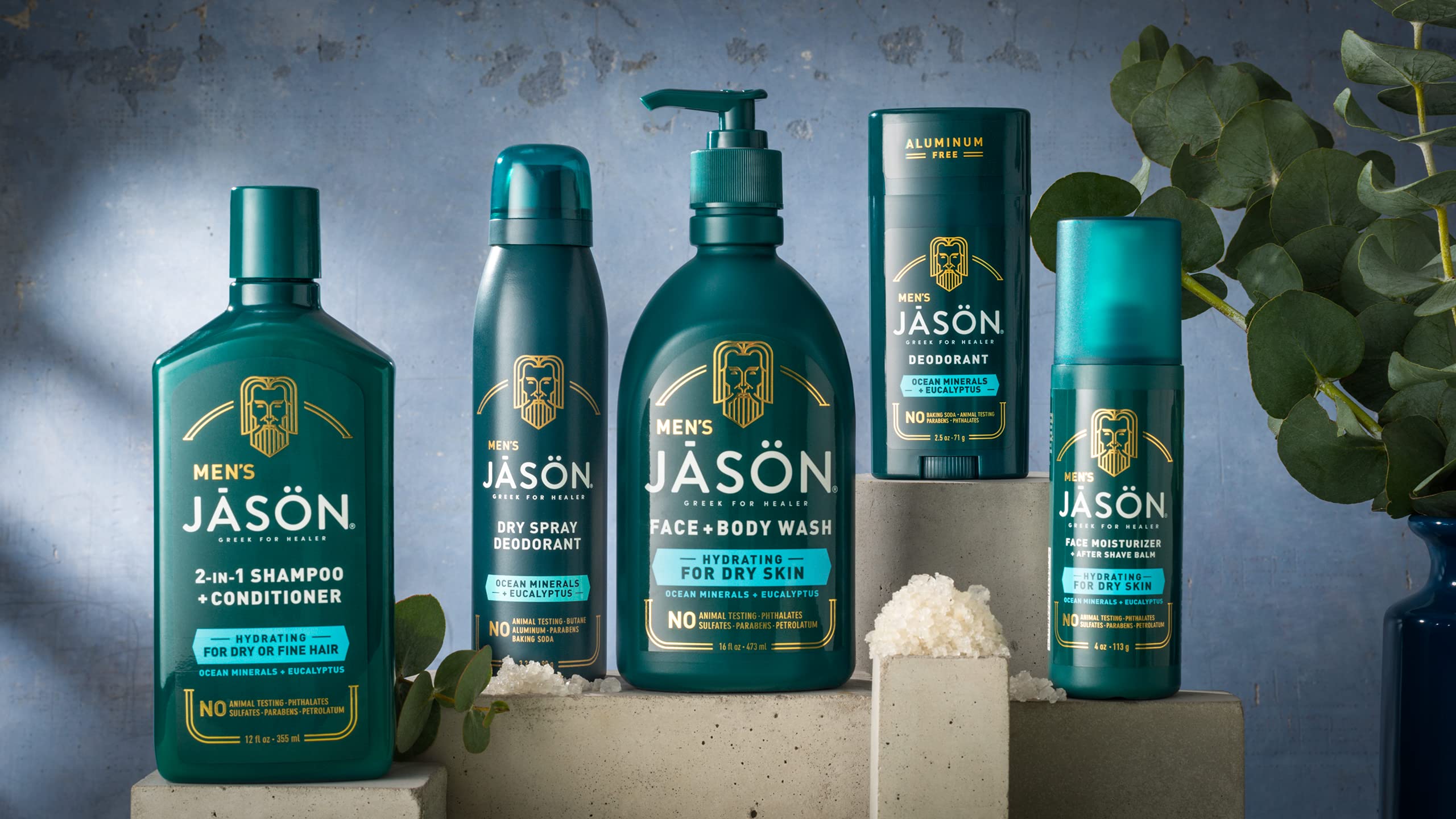 Foto 3 pulgar | Champú Y Acondicionador Jason Hydrating 2 En 1 Para Hombre 355 Ml - Venta Internacional.