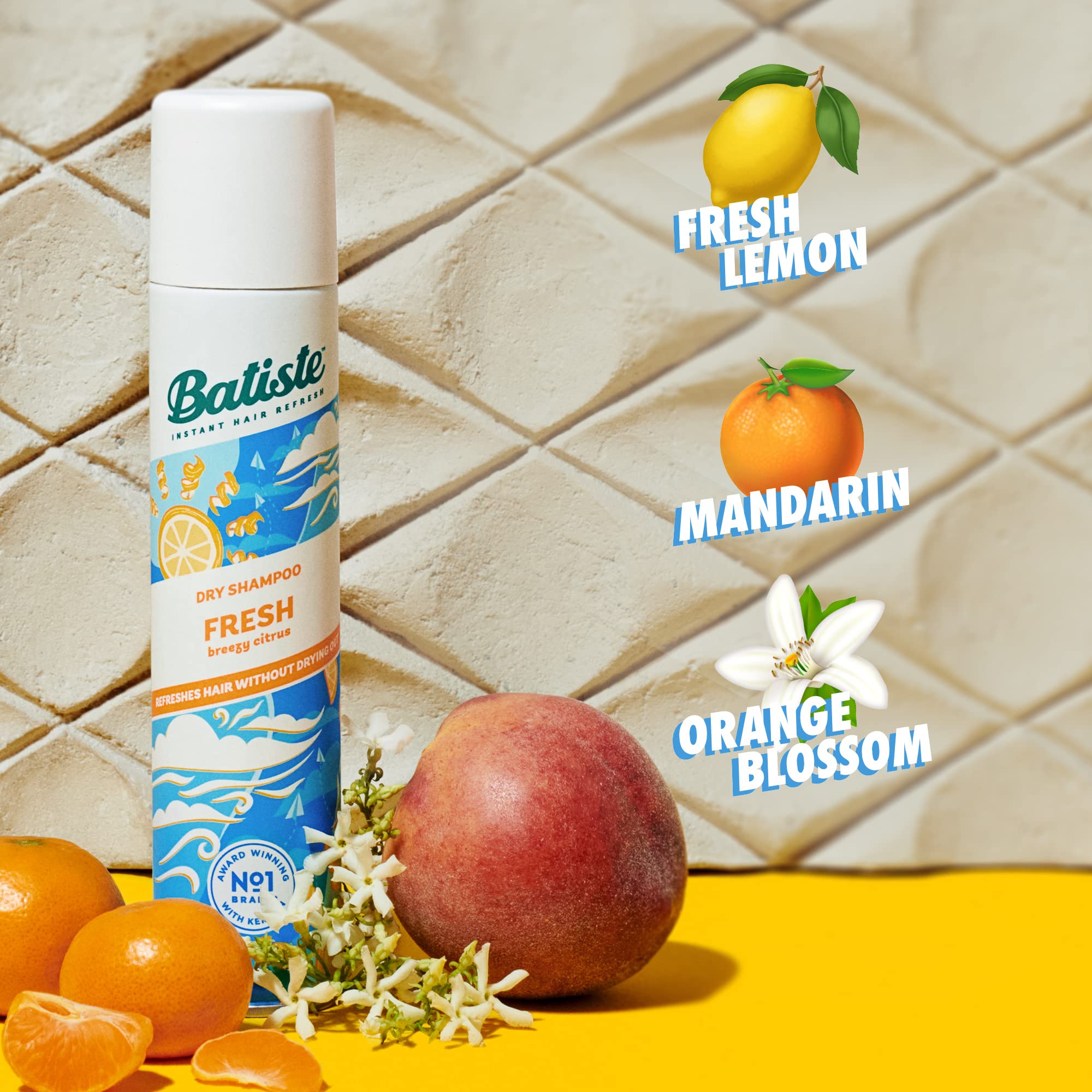 Foto 3 | Champú Seco Batiste Dry Fresh 162 G Con Queratina - Venta Internacional.