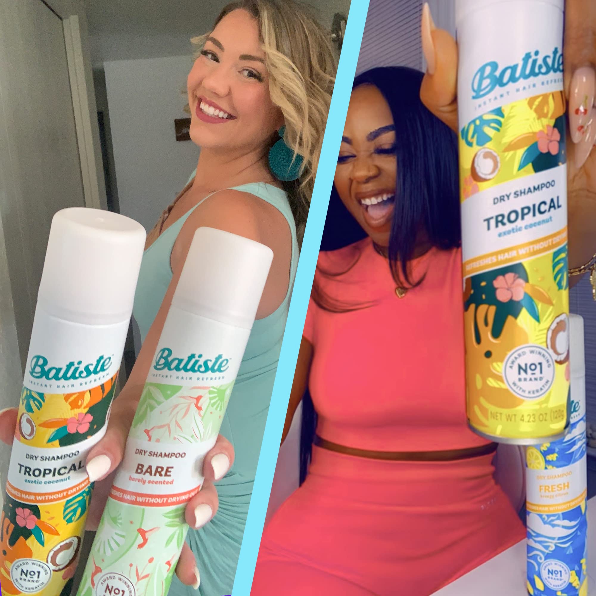 Foto 6 pulgar | Champú Seco Batiste Dry Fresh 162 G Con Queratina - Venta Internacional.