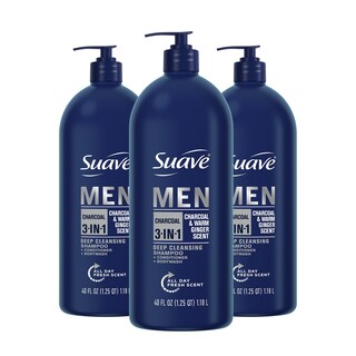 Foto 1 | Champú Acondicionador Bodywash 3 En 1 Suave Men Charcoal, 1,18 L - Venta Internacional.