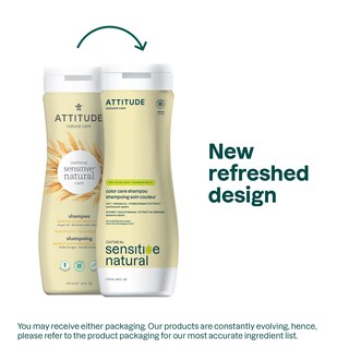 Foto 2 | Champú Attitude Color Care Para Cuero Cabelludo Seco Y Sensible 480 Ml X6 - Venta Internacional.