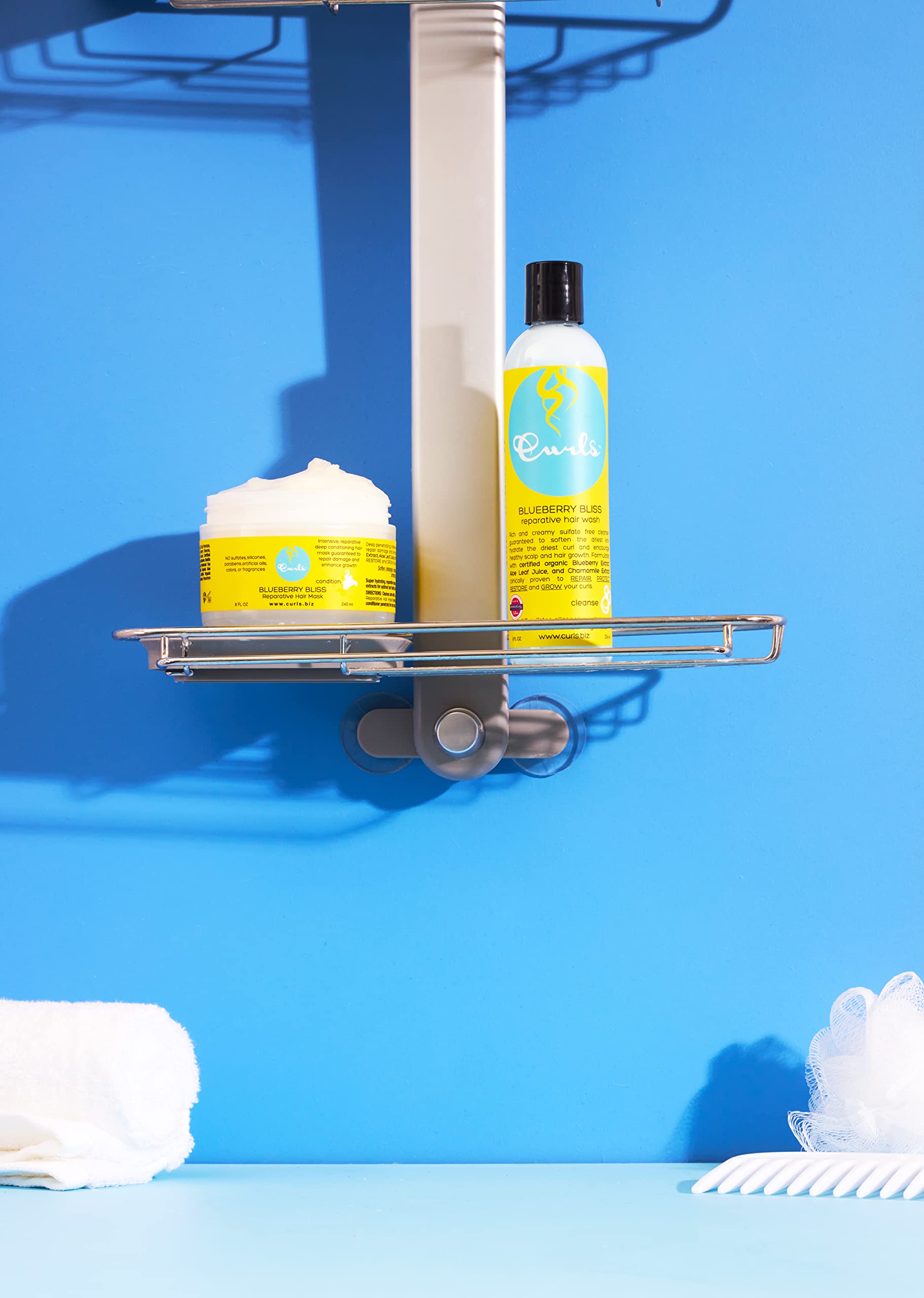 Foto 4 pulgar | Jabón Reparador Para Cabello Shampoo Curls Blueberry Bliss, 240 Ml - Venta Internacional.