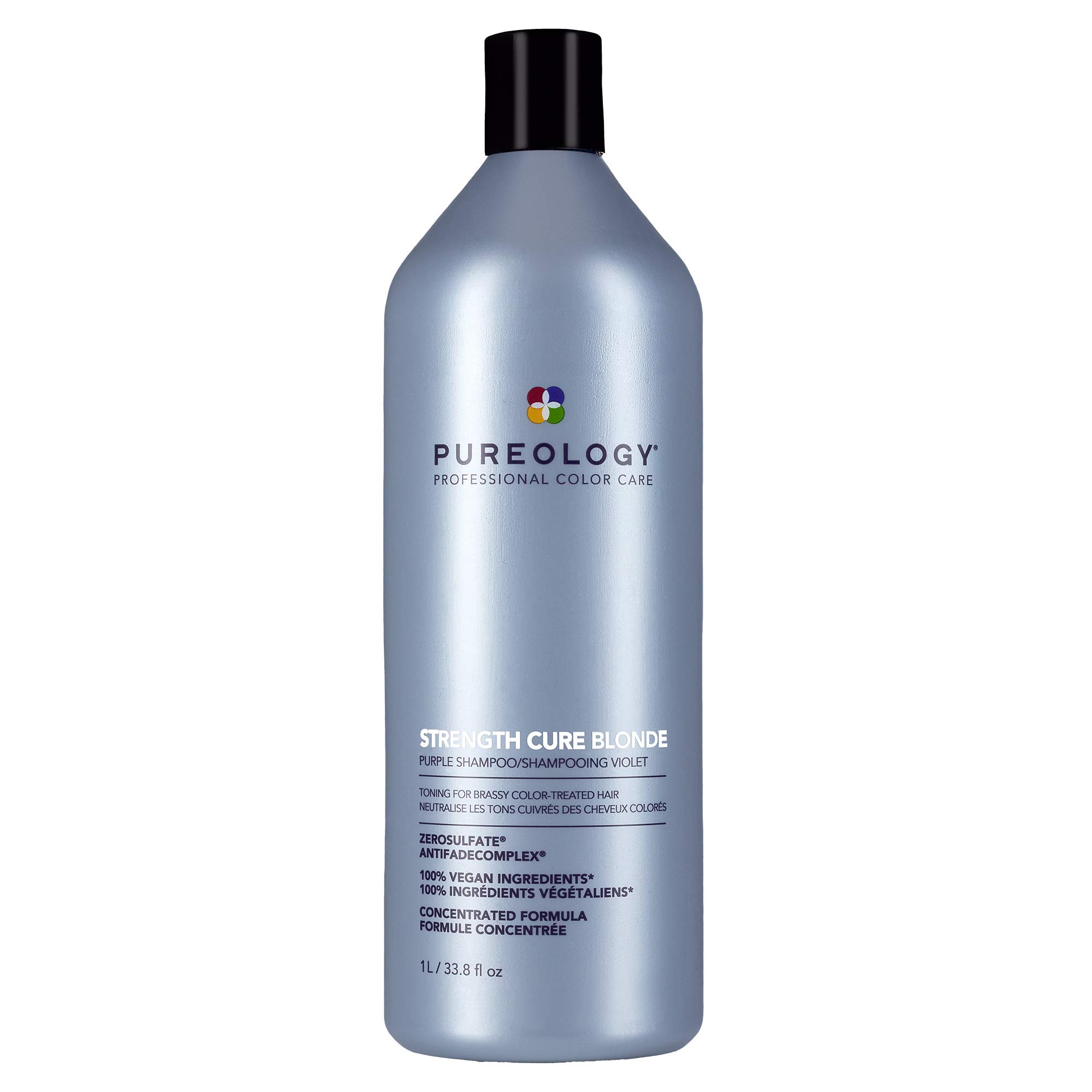 Foto 2 pulgar | Champú Pureology Strength Cure Blonde Purple 1l - Venta Internacional.