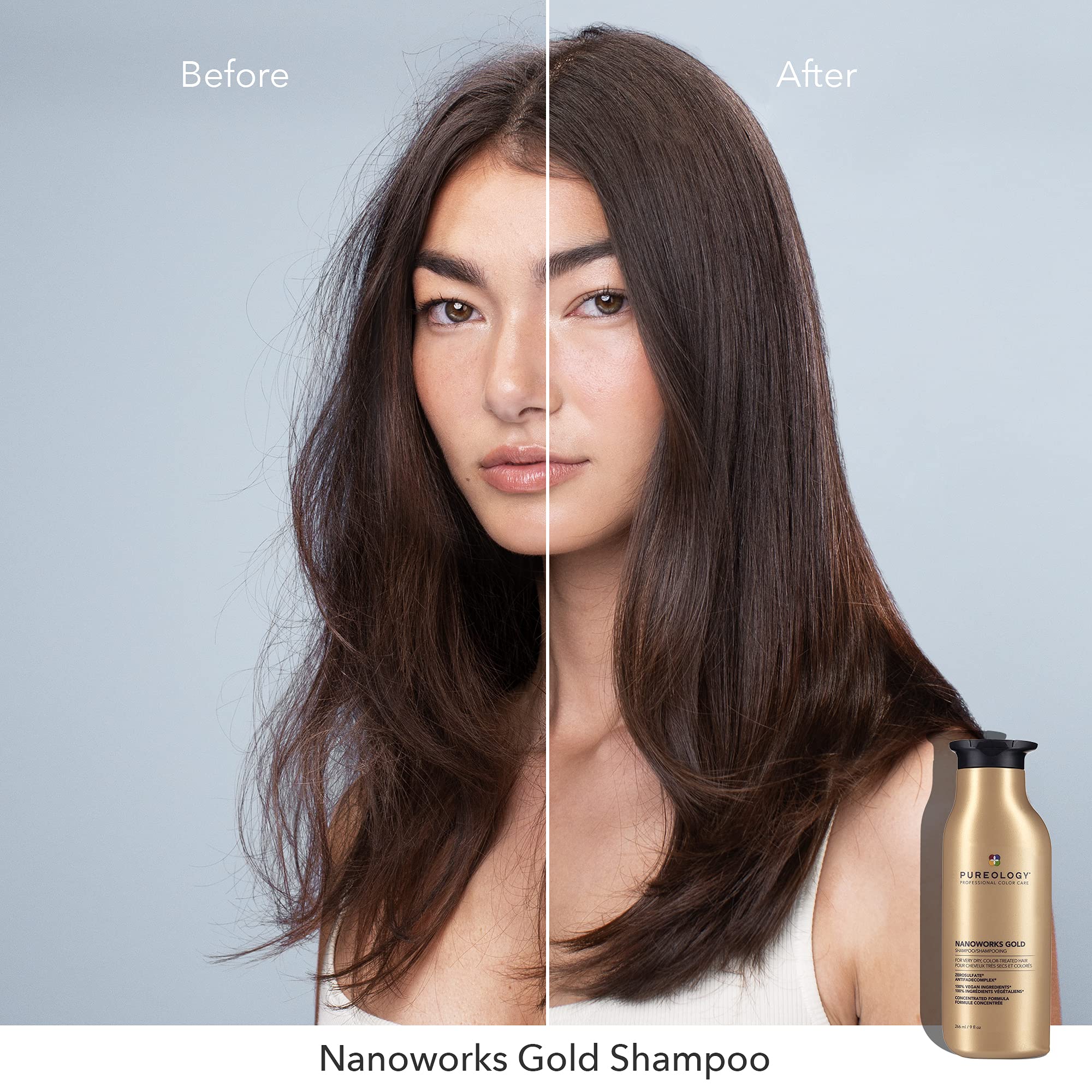 Foto 7 pulgar | Champú Pureology Nanoworks Gold Para Cabello Teñido Muy Seco - Venta Internacional.