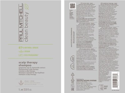 Foto 7 | Champú Paul Mitchell Clean Beauty Scalp Therapy, 1 Litro - Venta Internacional.