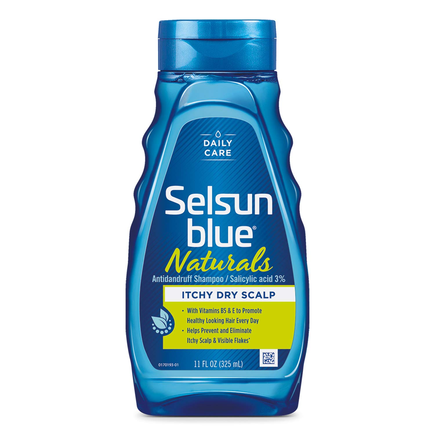 Champú Anticaspa Selsun Blue Naturals Con Picazón Para Cuero Cabelludo Seco, 325 Ml - Venta Internacional.