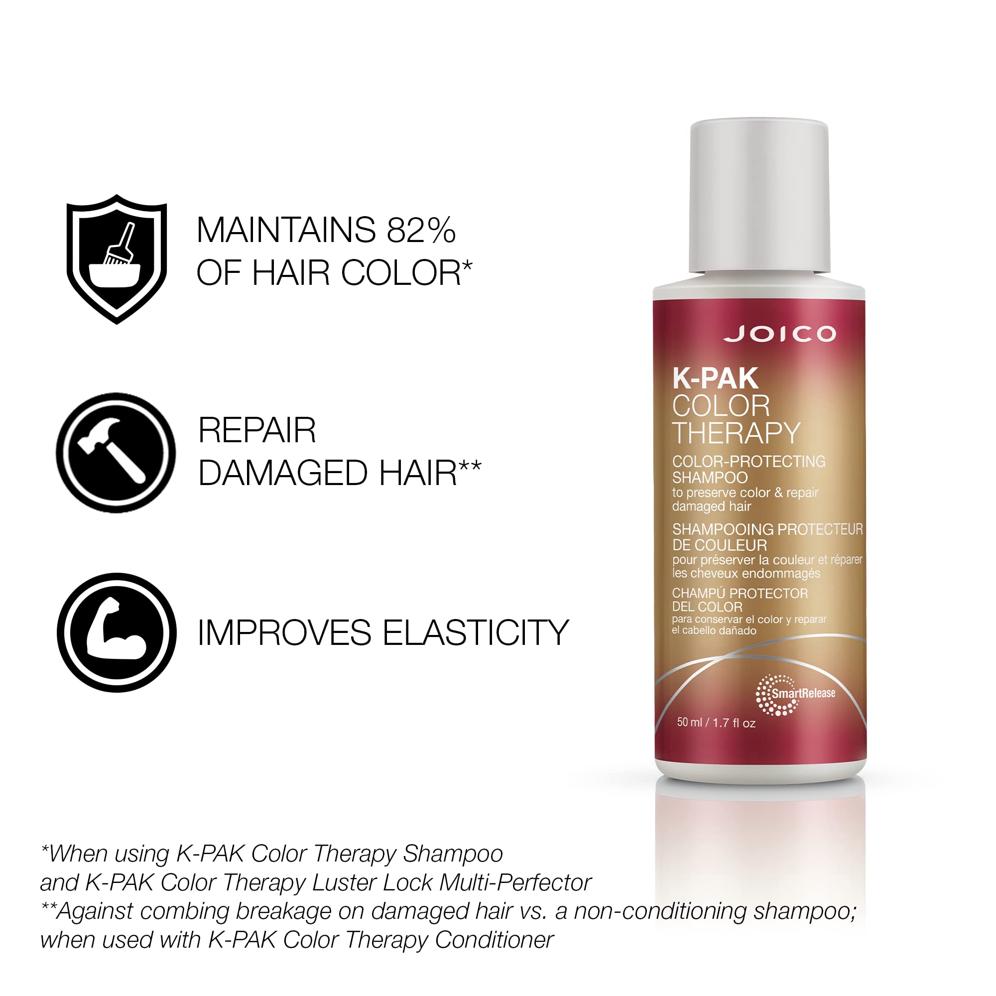 Foto 3 | Champú Joico K-pak Color Therapy, Protector Del Color, 50 Ml - Venta Internacional.