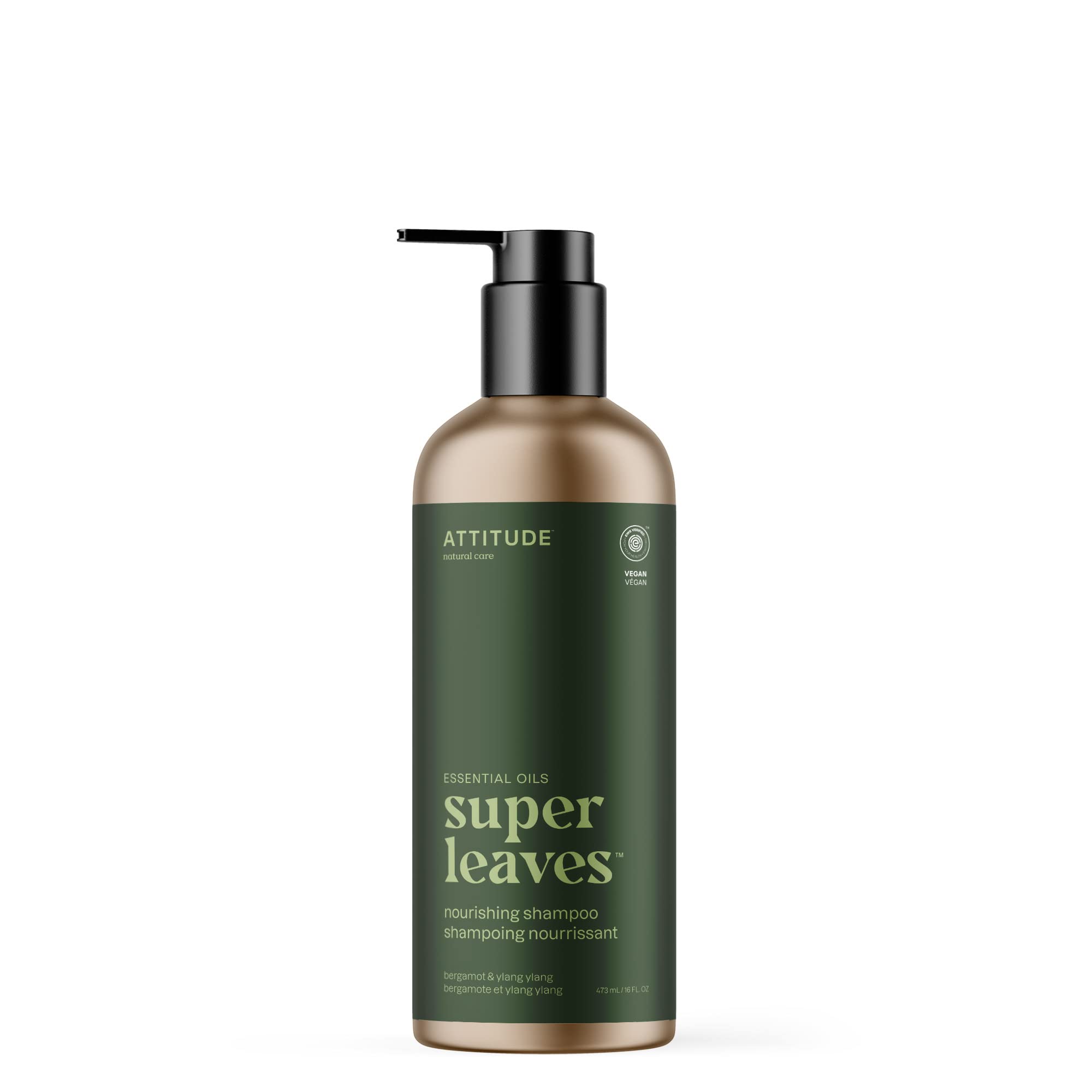 Foto 2 pulgar | Champú Attitude Para Nutrir El Cabello Con Aceites Esenciales, 473 Ml, Vegano - Venta Internacional.