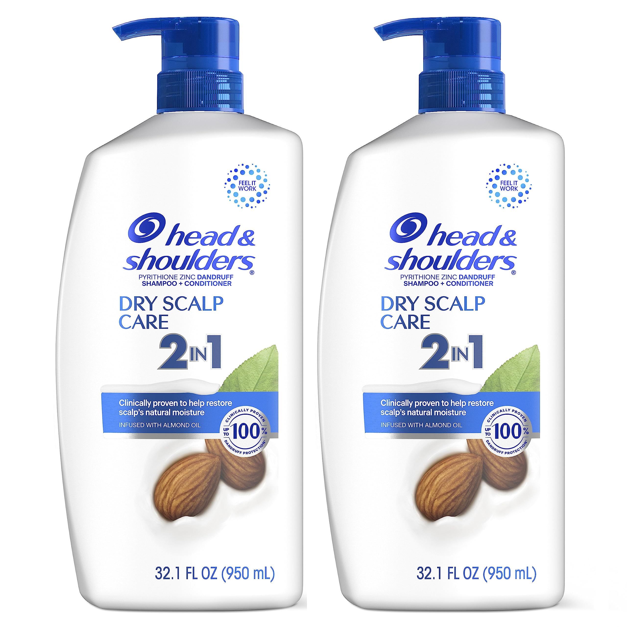 Foto 1 | Set De Champú Y Acondicionador Head & Shoulders 2 En 1, 950 Ml - Venta Internacional.