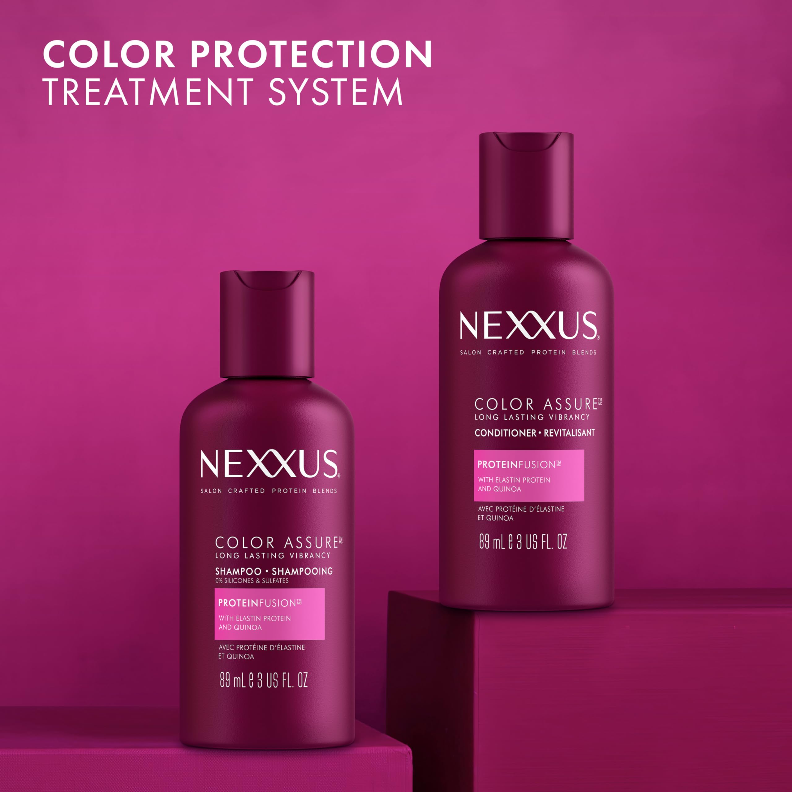 Foto 5 pulgar | Champú Nexxus Hair Color Assure Sin Sulfatos, 90 Ml - Venta Internacional.