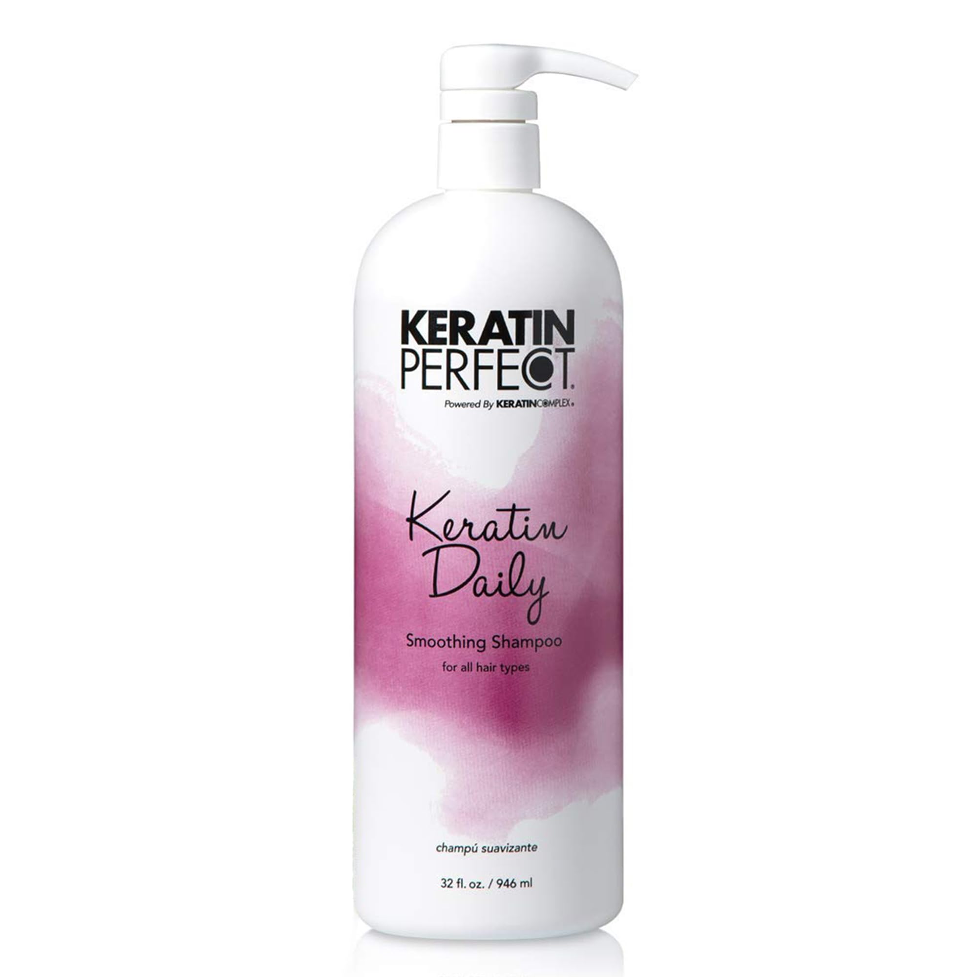 Foto 2 pulgar | Champú Keratin Perfect Keratin Daily Smoothing 960 Ml - Venta Internacional.