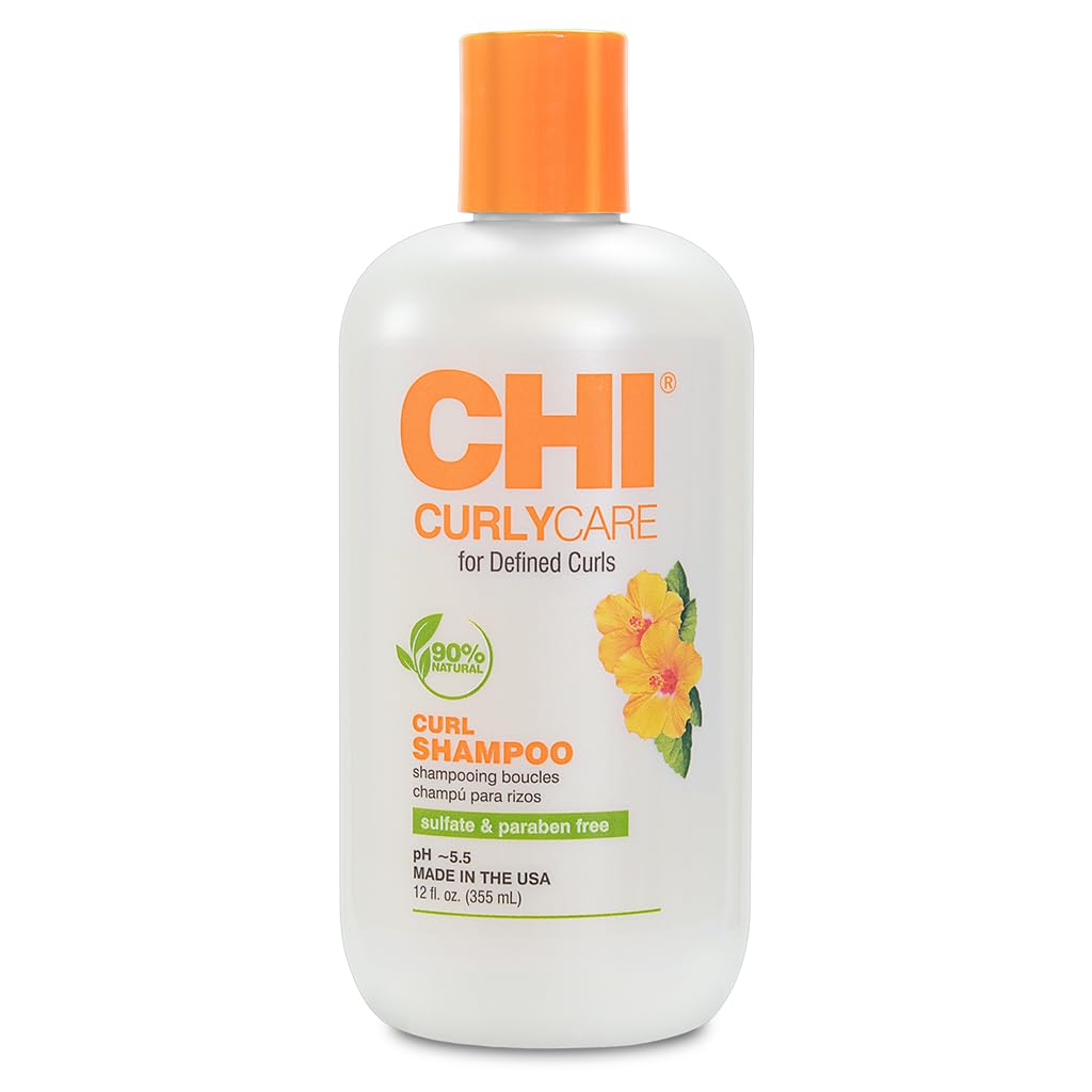 Champú Chi Curlycare Curl Hidrata Y Reduce El Encrespamiento (355 Ml) - Venta Internacional.