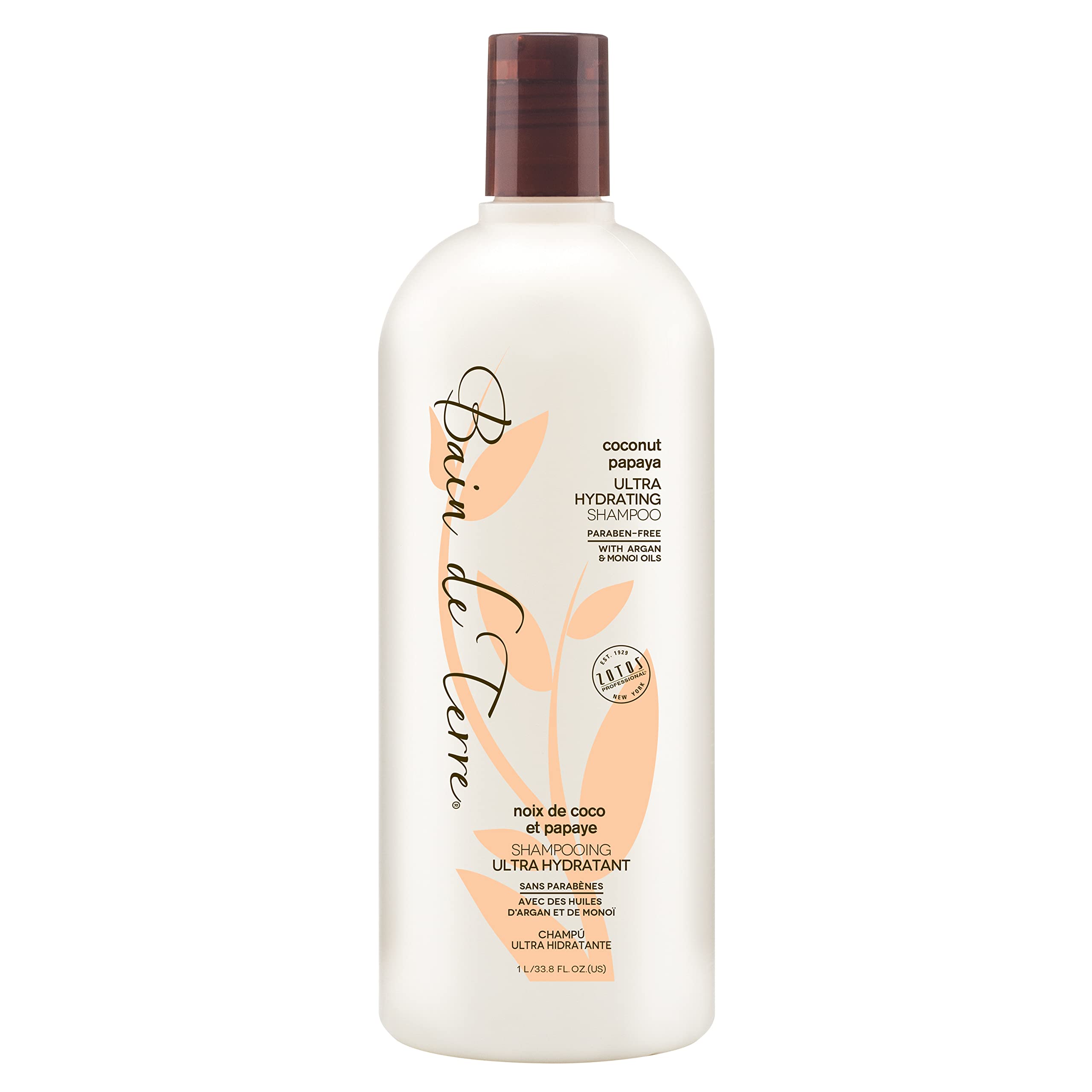 Foto 2 pulgar | Champú Bain De Terre Ultra Hidratante Con Coco Y Papaya 1l - Venta Internacional.