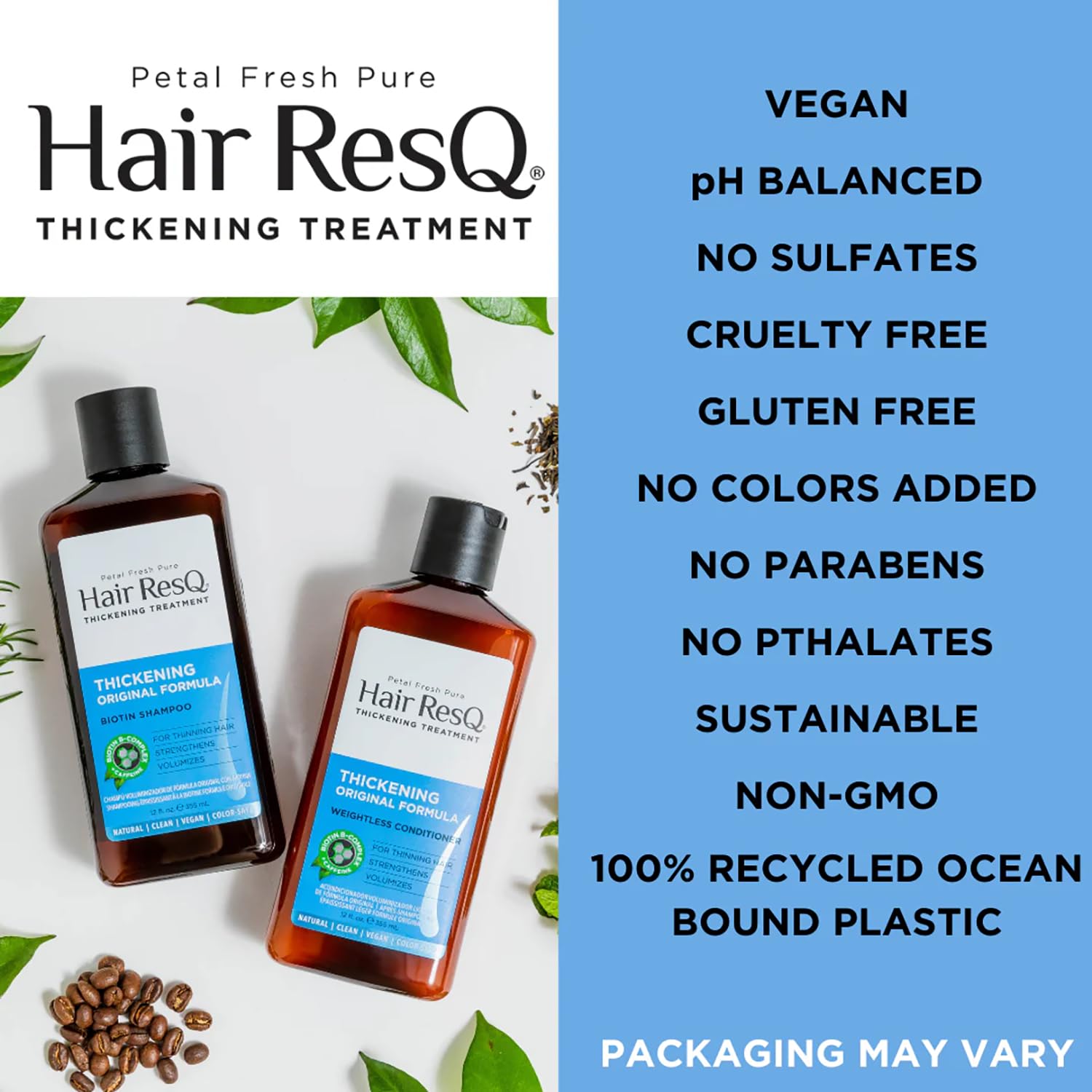 Foto 8 pulgar | Acondicionador Petal Fresh Hair Resq Natural 355 Ml Para Cabello Fino - Venta Internacional.