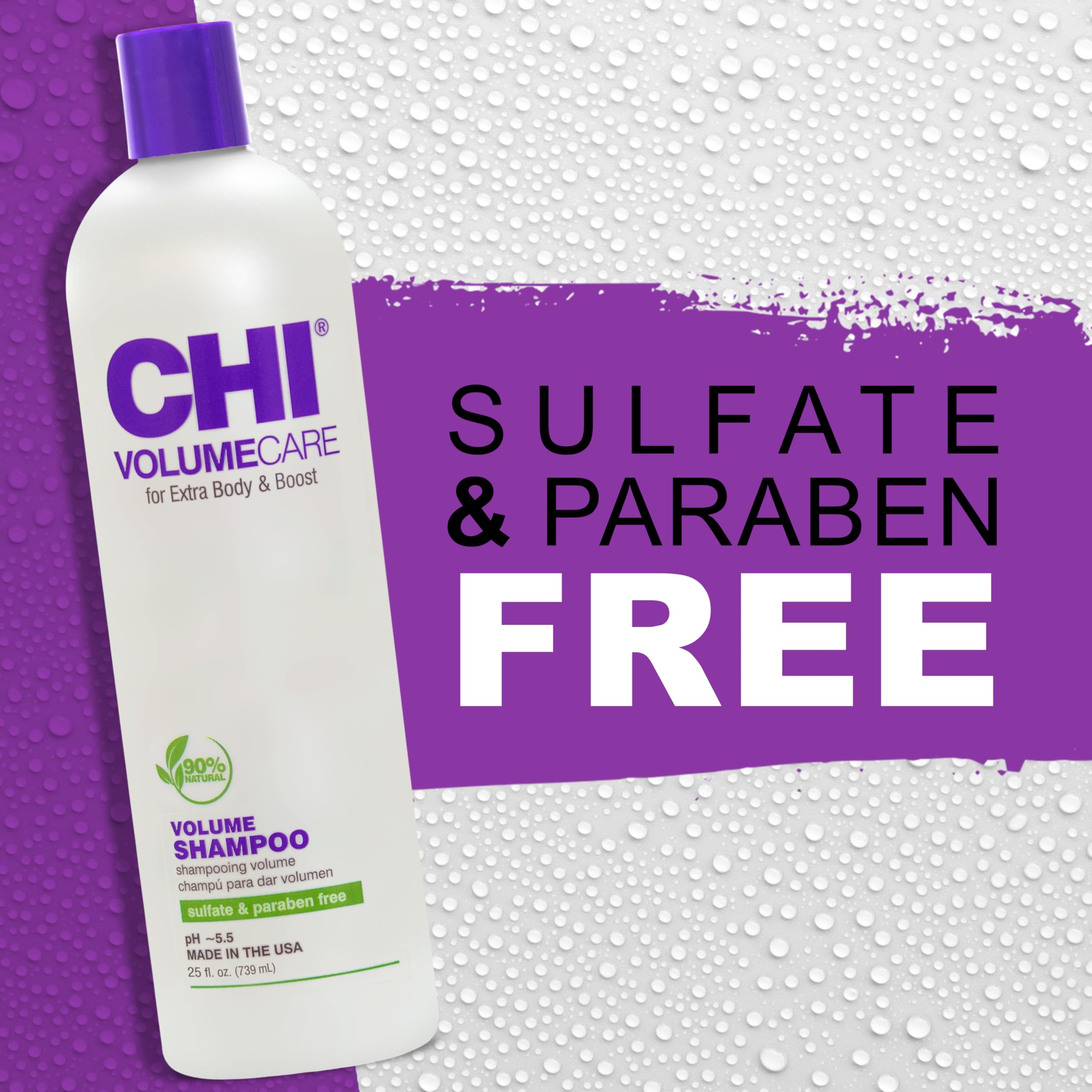 Foto 7 pulgar | Champú Chi Volumecare Voluminizador 750 Ml Para Cabello Fino Y Fino - Venta Internacional.