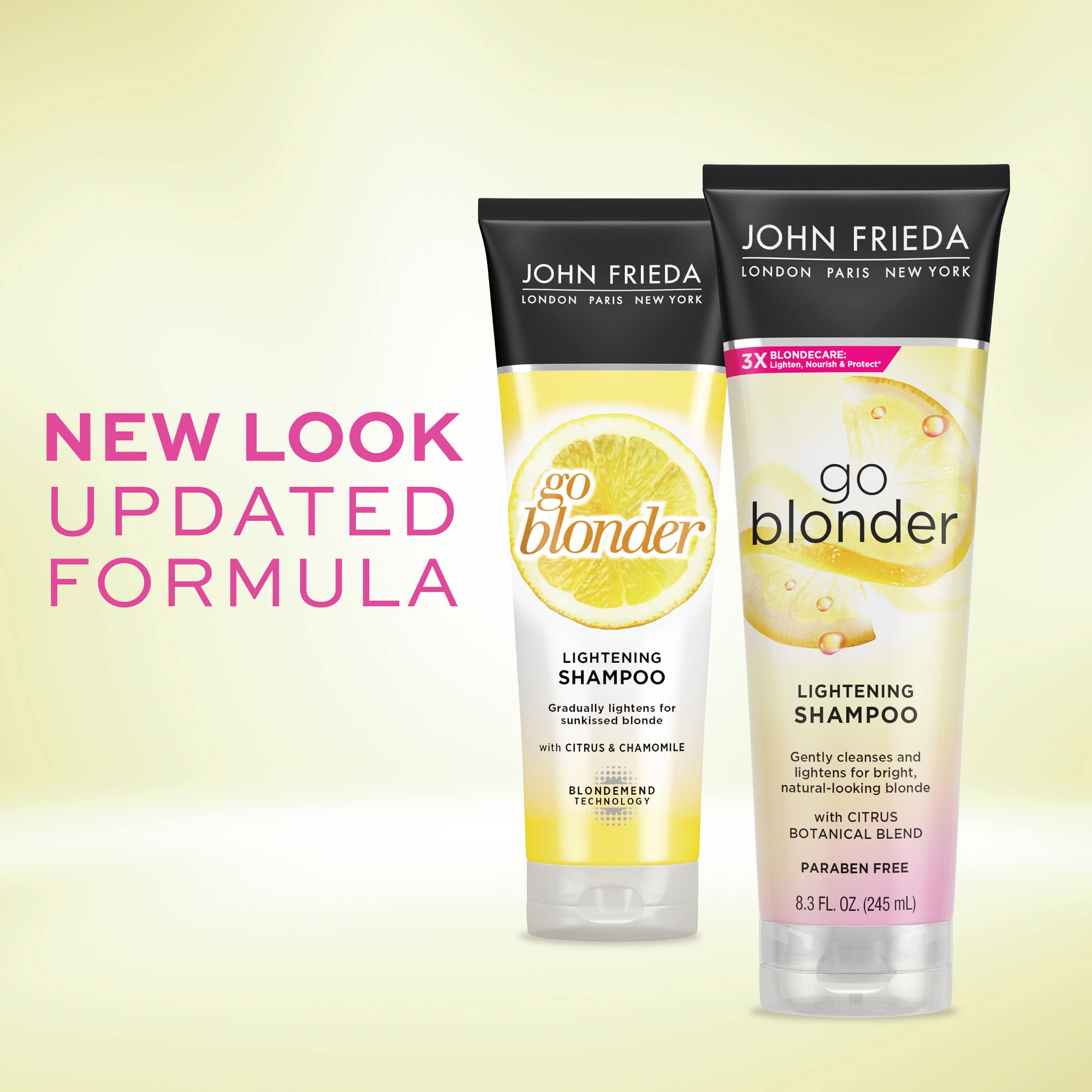 Foto 2 | Champú John Frieda Go Blonder Lightening 245 Ml Para Cabello Rubio - Venta Internacional.