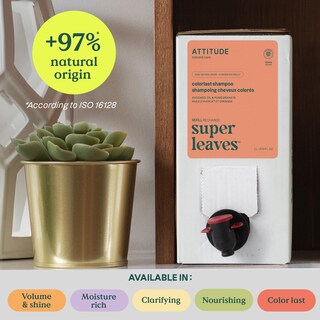 Foto 3 | Champú Attitude Colorlast Para Cabello Teñido, Recambio De 2 Litros - Venta Internacional.