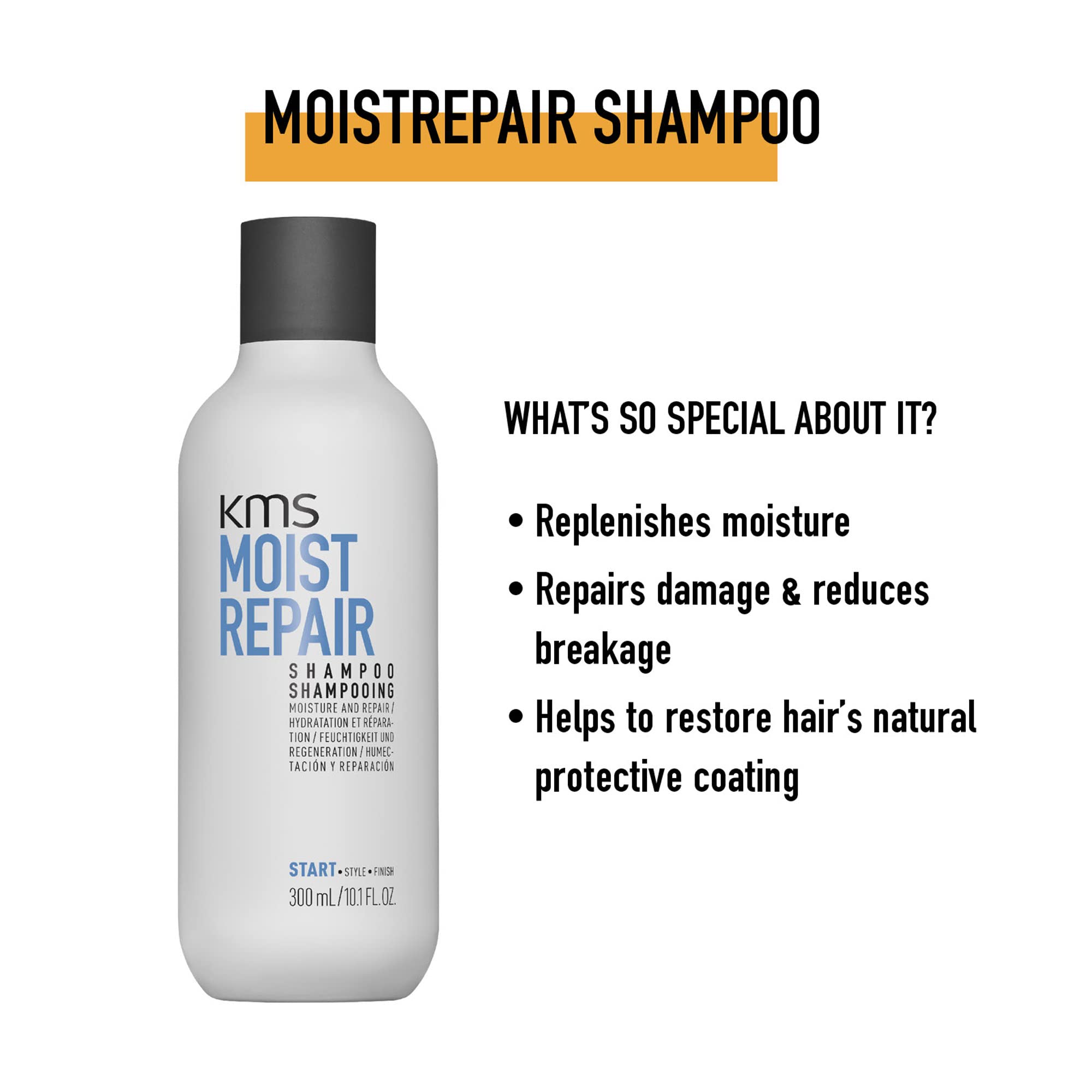 Foto 4 pulgar | Champú Kms Moistrepair 300 Ml, Paquete De 1 - Venta Internacional.
