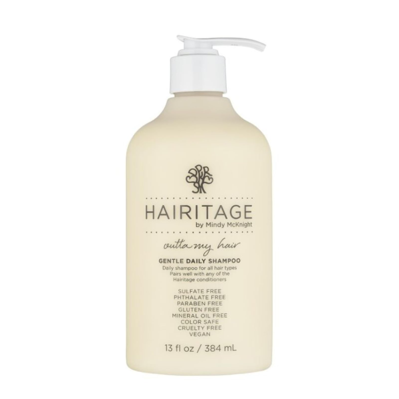 Foto 2 pulgar | Champú Hairitage Gentle, Hidratante Diario, Para Cabello Seco, 385 Ml - Venta Internacional.