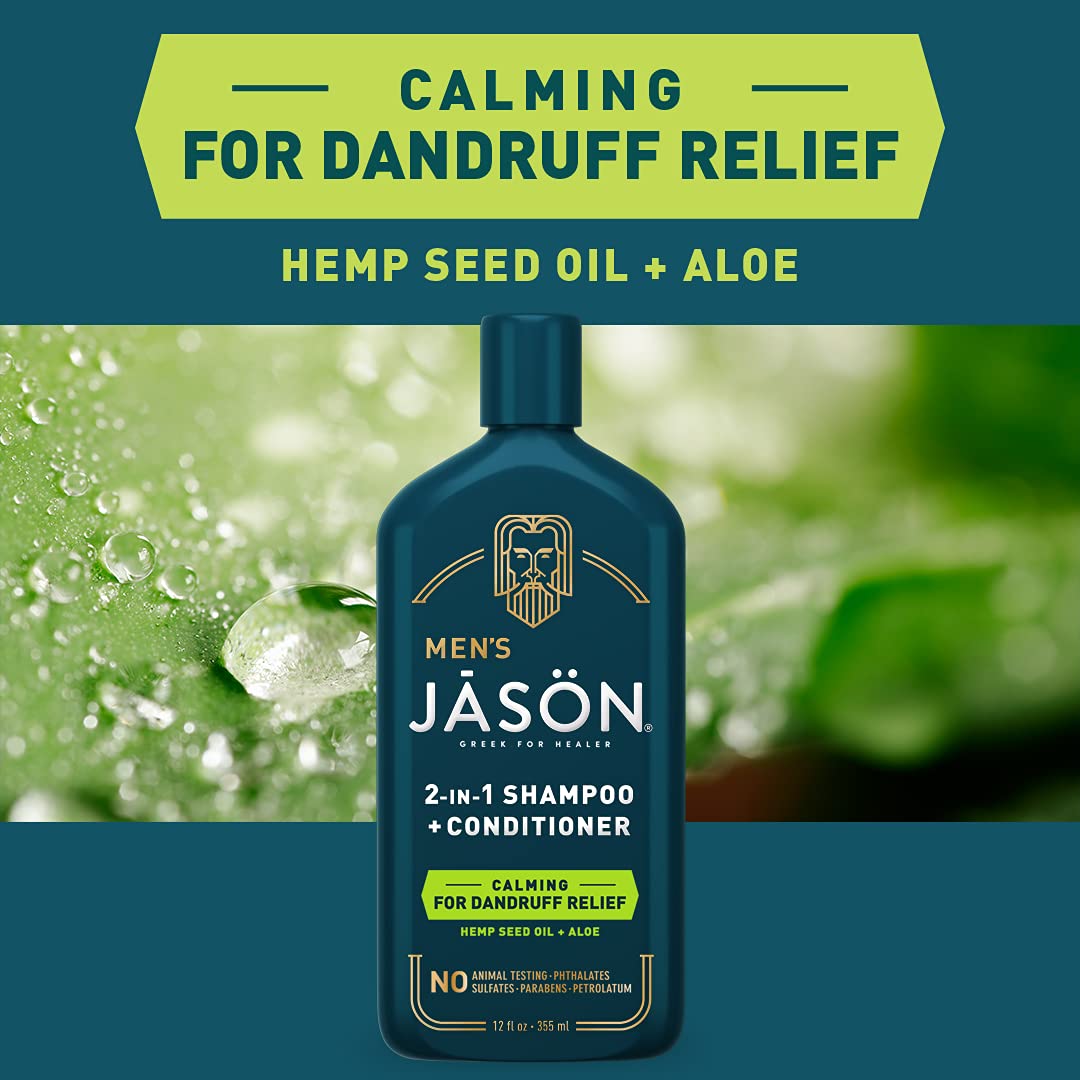 Foto 5 pulgar | Champú Y Acondicionador Jason Calming 2 En 1 Para Hombre, 355 Ml - Venta Internacional.
