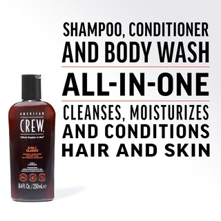 Foto 3 | Champú, Acondicionador Y Gel De Baño 3 En 1 American Crew, 450 Ml - Venta Internacional.