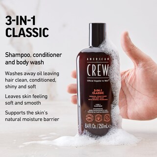 Foto 4 | Champú, Acondicionador Y Gel De Baño 3 En 1 American Crew, 450 Ml - Venta Internacional.