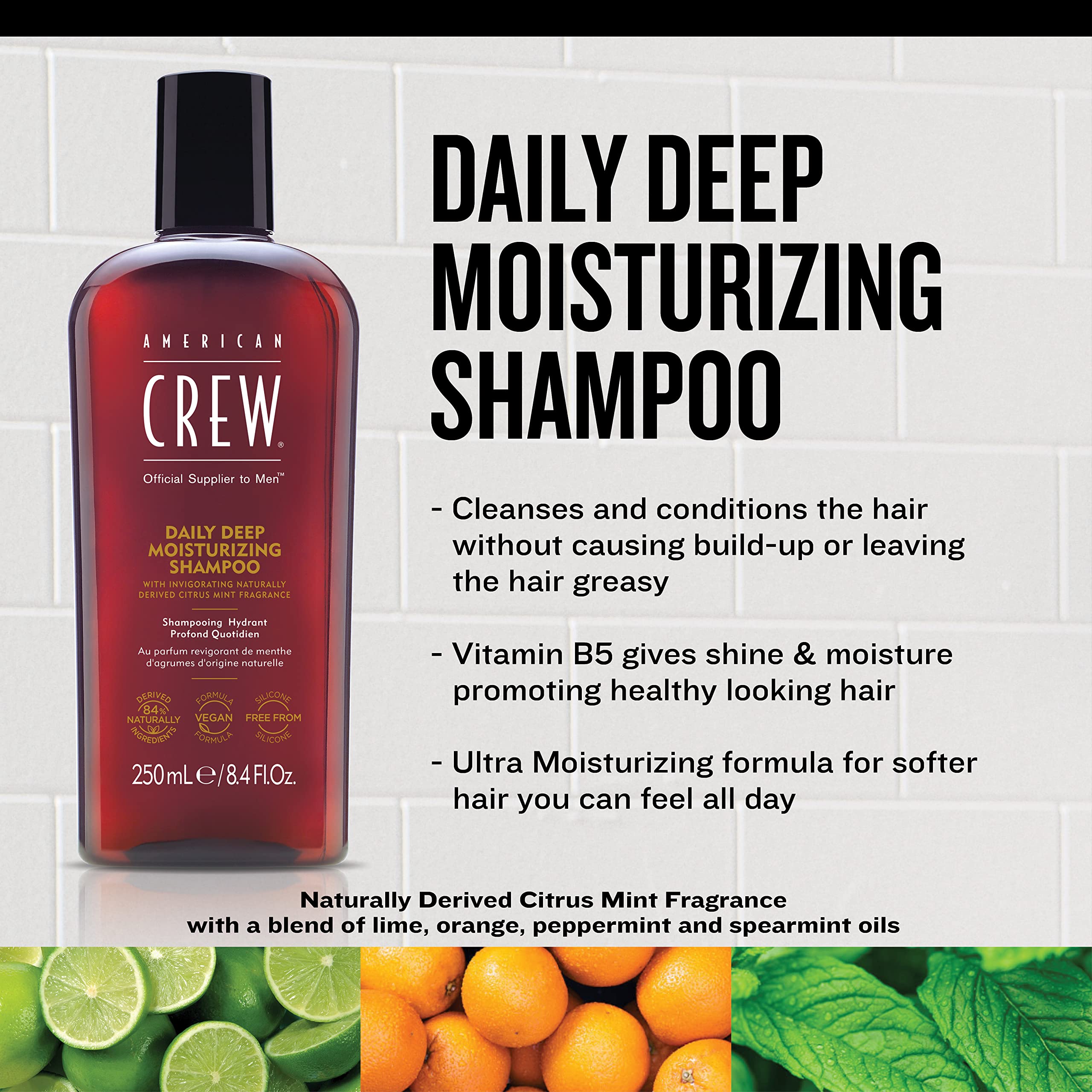 Foto 4 pulgar | Shampoo American Crew Daily Deep Moisturizer 1l Para Hombre - Venta Internacional.