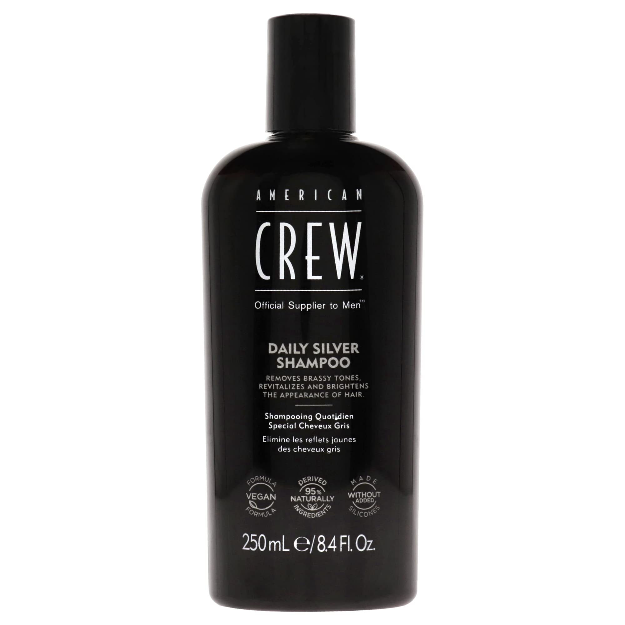 Champú American Crew Daily Silver 250 Ml Para Hombre - Venta Internacional.