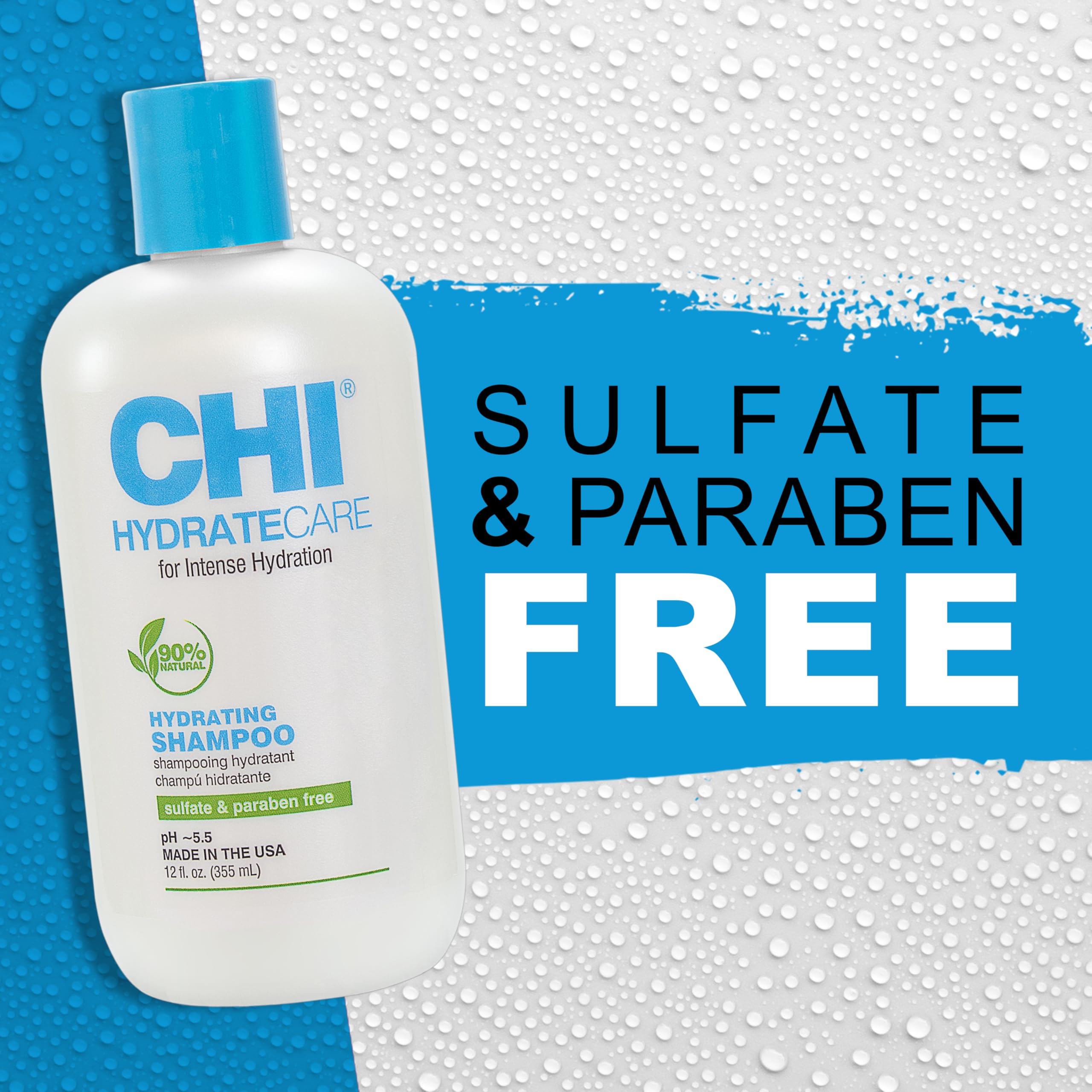 Foto 7 pulgar | Champú Hidratecare Hidratante Chi, 355 Ml, Sin Sulfatos Y Parabenos - Venta Internacional.