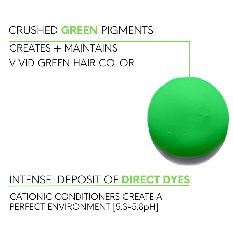 Foto 5 pulgar | Champú Watercolors Intense Color Depositing 250 Ml, Color Verde - Venta Internacional.