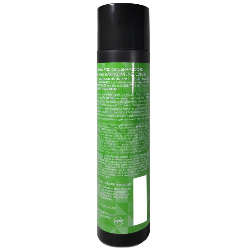 Foto 8 pulgar | Champú Watercolors Intense Color Depositing 250 Ml, Color Verde - Venta Internacional.