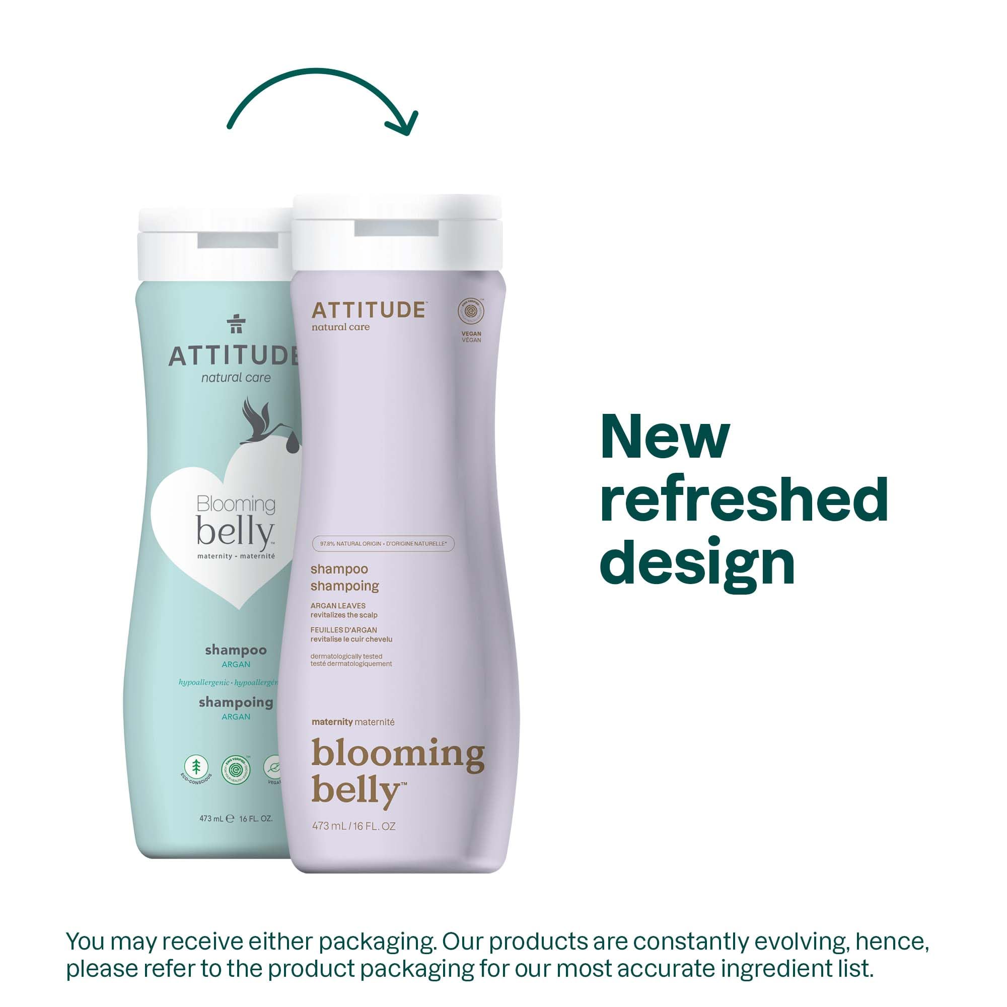 Foto 3 pulgar | Champú Attitude Pregnancy Ewg Verified Vegan 480 Ml - Venta Internacional.