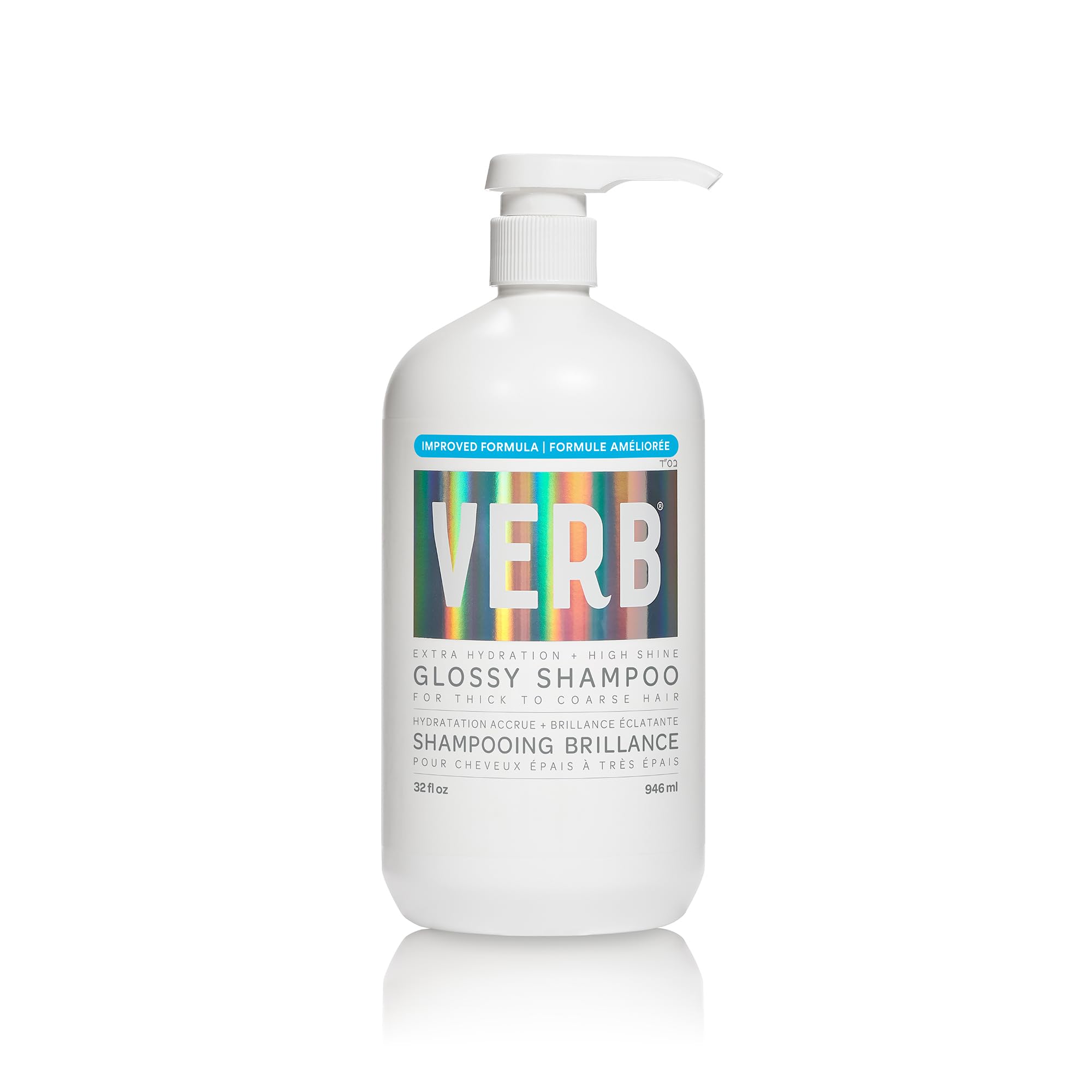 Champú Verb Glossy 946 Ml Para Cabello Brillante Con Aceite De Melocotón - Venta Internacional.