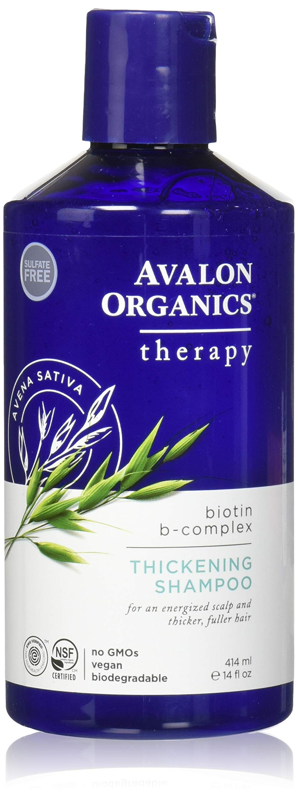 Foto 2 pulgar | Champú Avalon Organics, Complejo Espesante De Biotina B, 414 Ml - Venta Internacional.