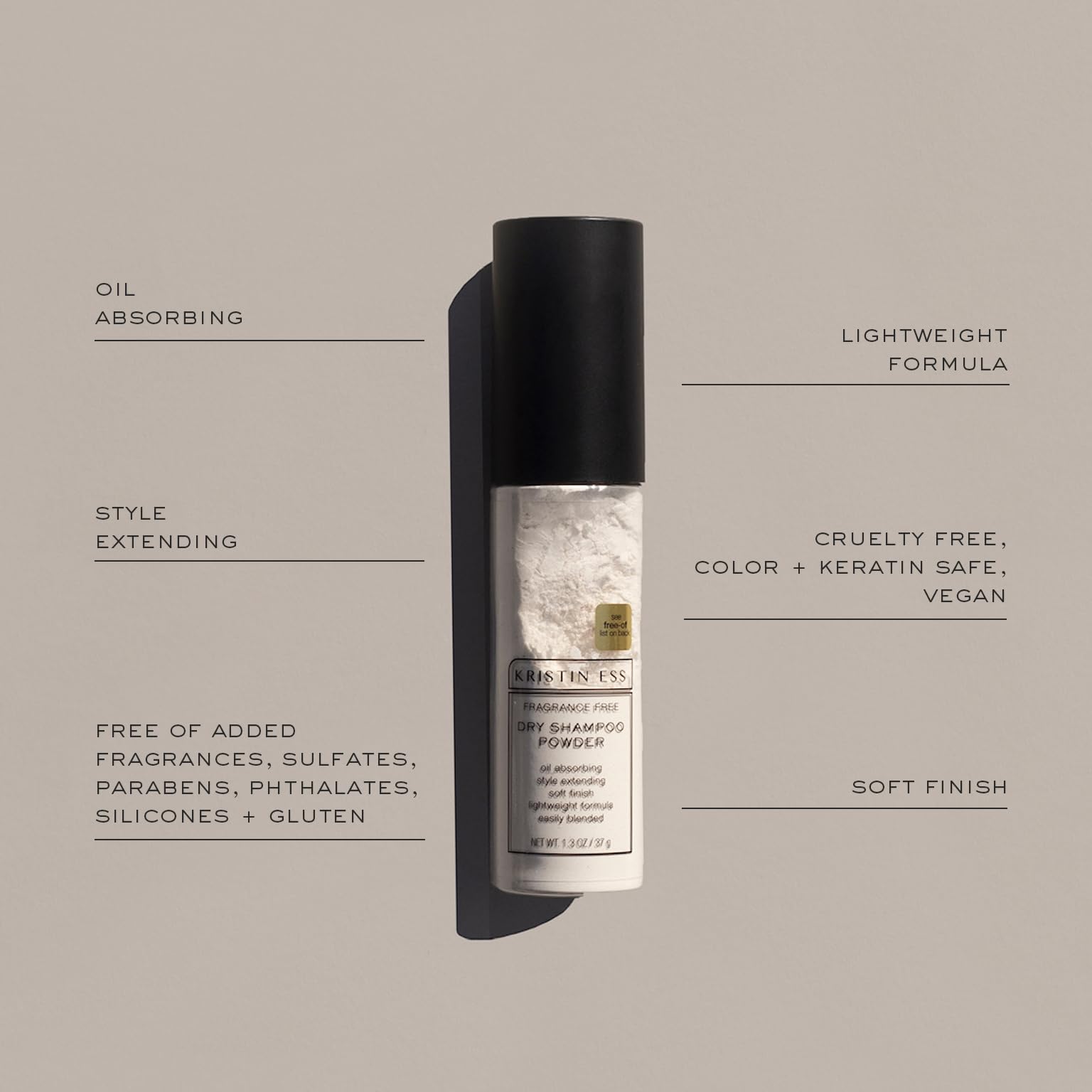 Foto 4 pulgar | Champú Para Cabello Seco Kristin Ess En Polvo Sin Aerosol, 38 Ml, Vegano - Venta Internacional.