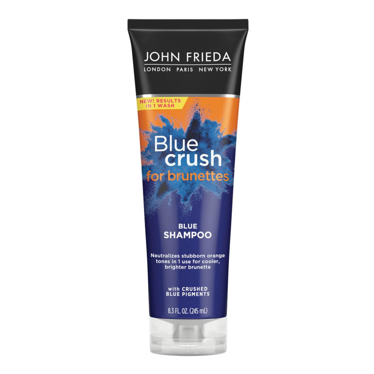 Foto 2 pulgar | Champú John Frieda Blue Crush Para Morenas 245 Ml - Venta Internacional.