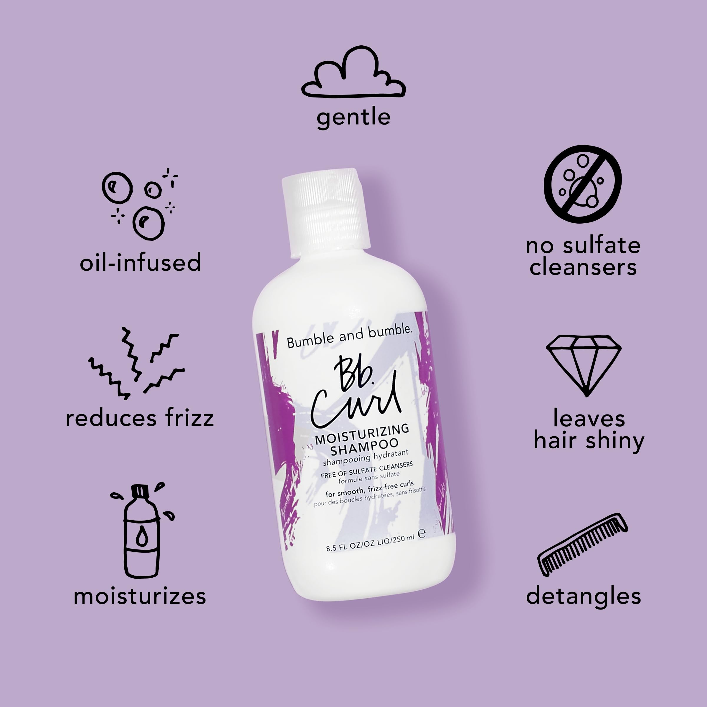 Foto 7 pulgar | Champú Hidratante Bumble And Bumble Curl, 1 Litro, Para Cabello Rizado - Venta Internacional.