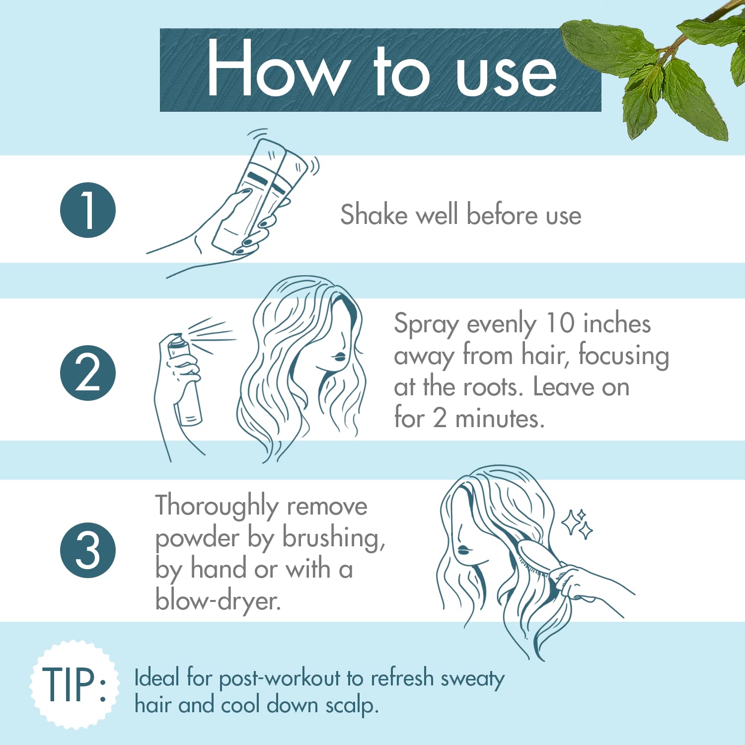 Foto 4 | Champú Seco Klorane Detox Con Menta Acuática 30 Ml Para Todo El Cabello - Venta Internacional.