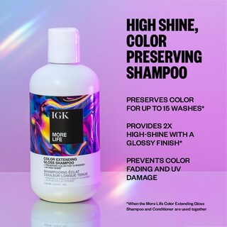 Foto 2 | Champú Igk More Life Color Extender Gloss 236 Ml/8 Oz - Venta Internacional.