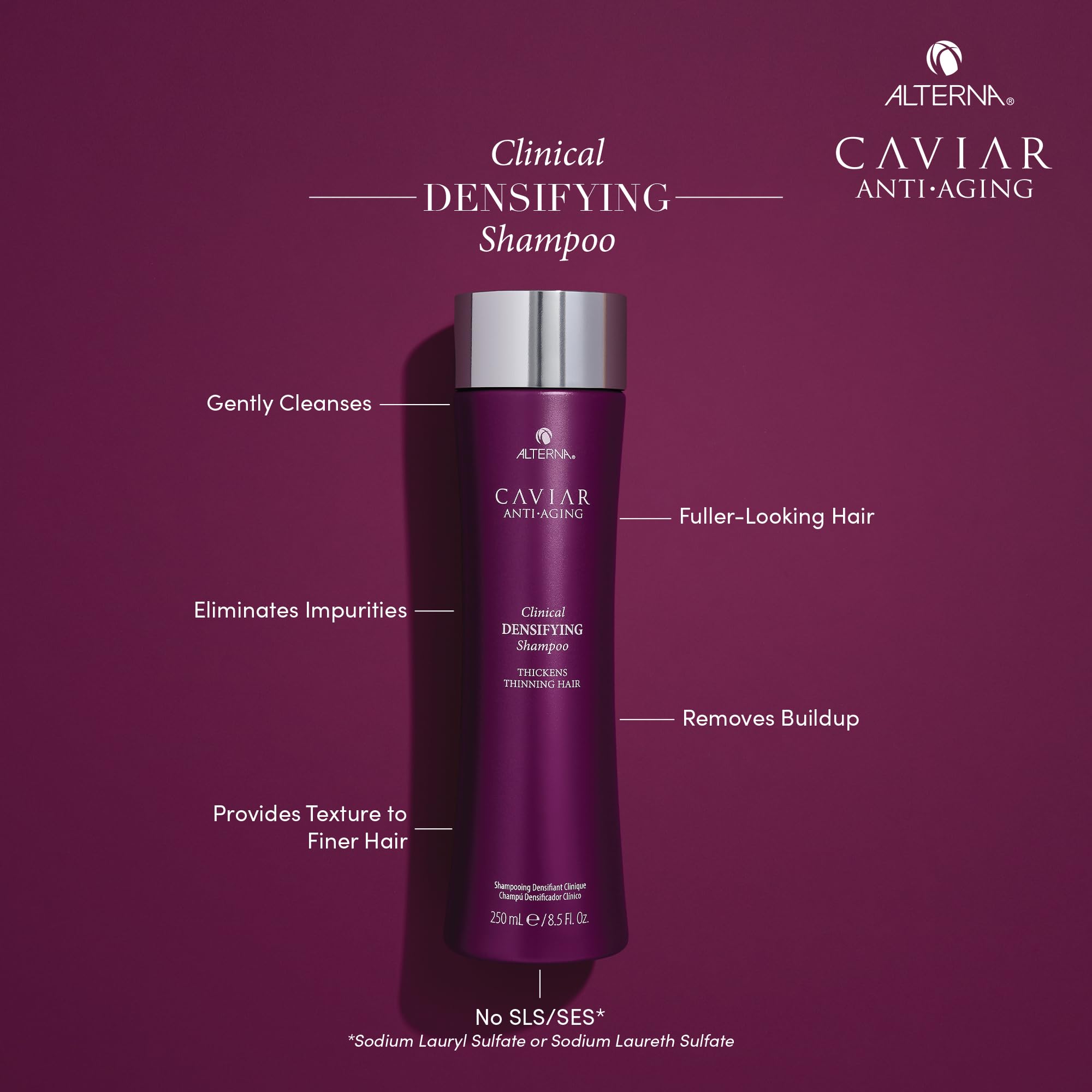 Foto 3 pulgar | Champú Alterna Caviar Antiedad Clínico Densificante 250 Ml - Venta Internacional.