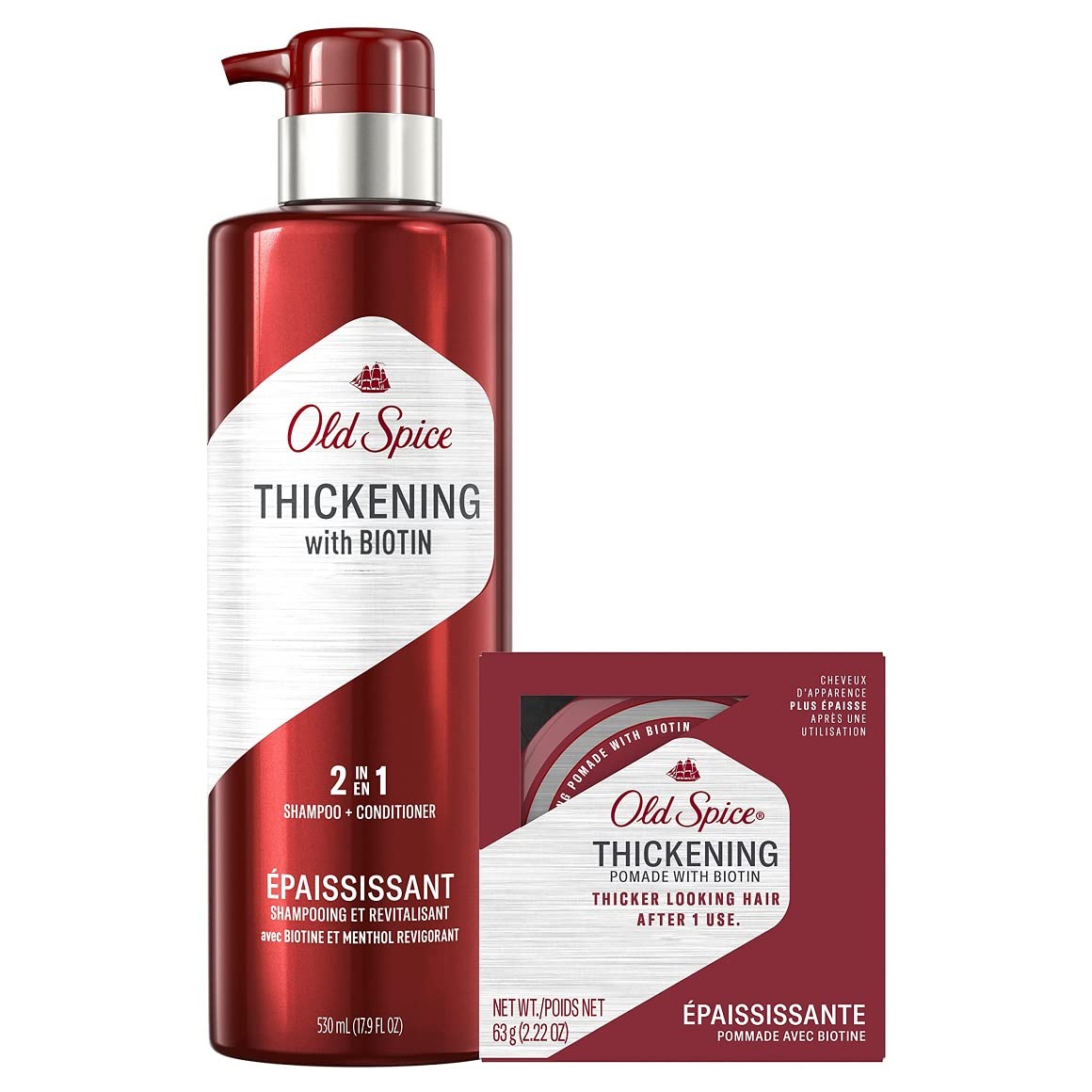 Foto 2 pulgar | Paquete De Champú Y Acondicionador Y Pomada Old Spice Para Hombre - Venta Internacional.