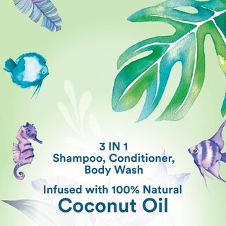 Foto 2 | Champú, Acondicionador Y Gel De Baño Suave Kids Coconut 490 Ml X 4 - Venta Internacional.