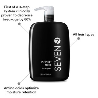 Foto 3 | Champú Seven Haircare Kente Bond Para Puntas Abiertas 960 Ml - Venta Internacional.