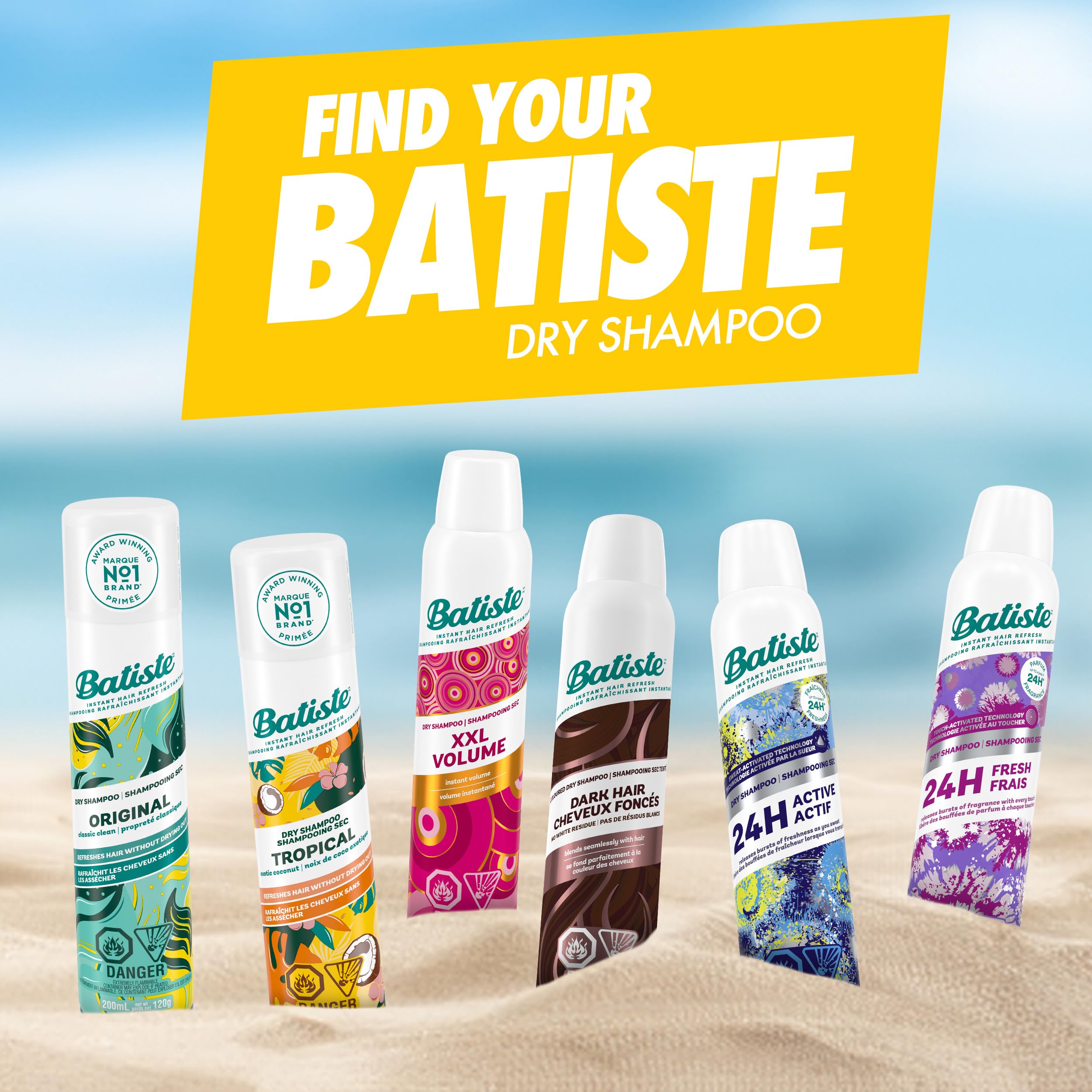 Foto 8 pulgar | Champú Seco Batiste Tropical 200 Ml - Venta Internacional.